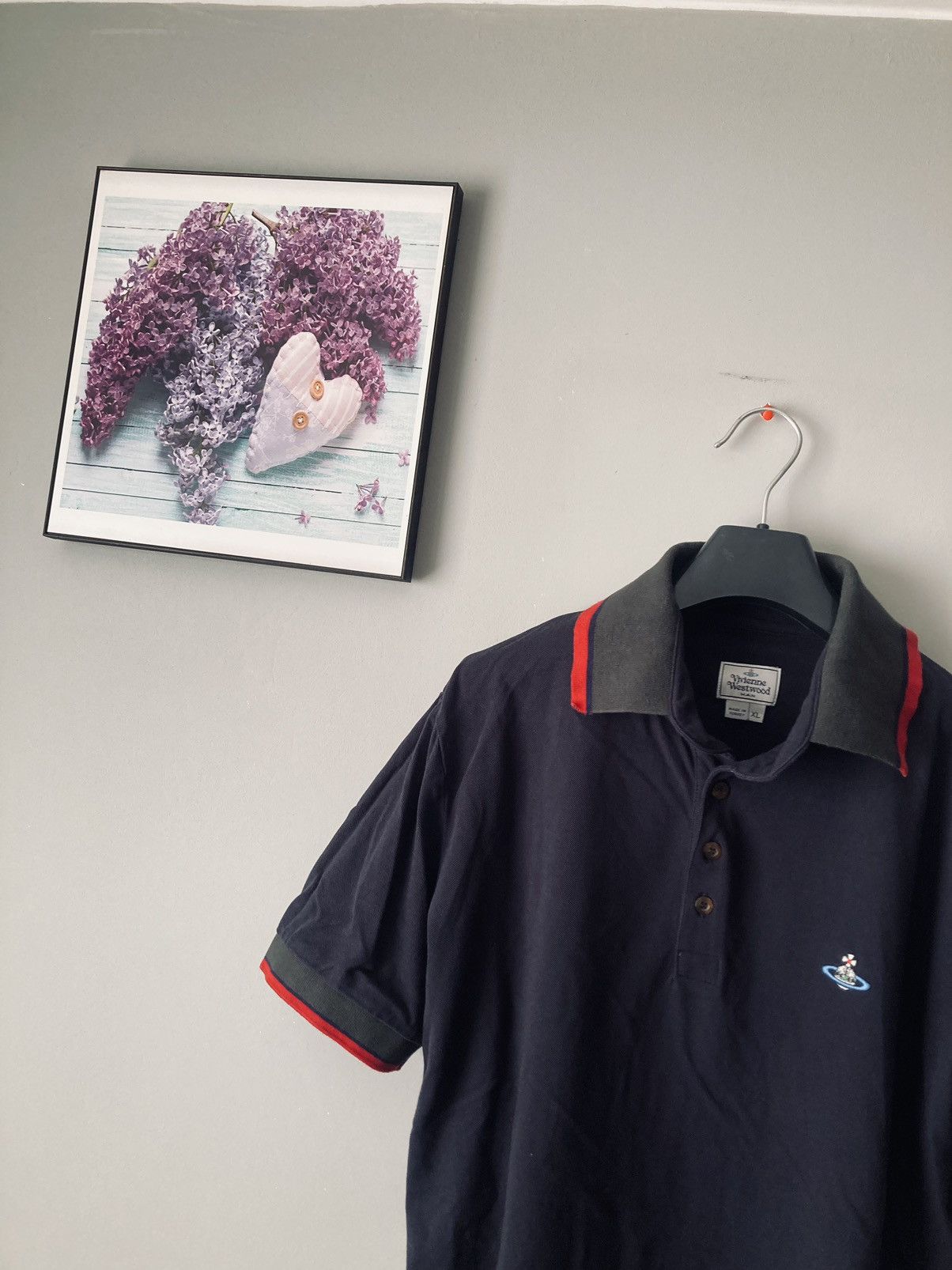 Vintage × Vivienne Westwood Vivienne Westwood polo tee t-shirt XL y2k luxury drip Size US XL / EU 56 / 4 - 4 Thumbnail
