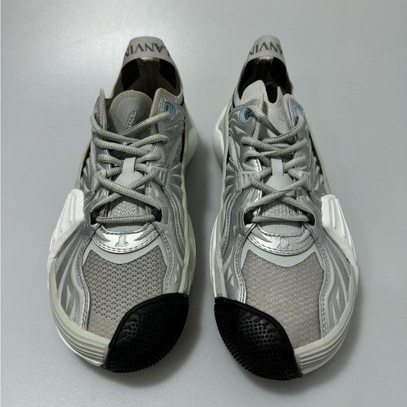 Lanvin Lanvin Flash-X Sneakers Silver Men’s Size EU 39/US 6 Size US 6 / EU 39 - 2 Thumbnail