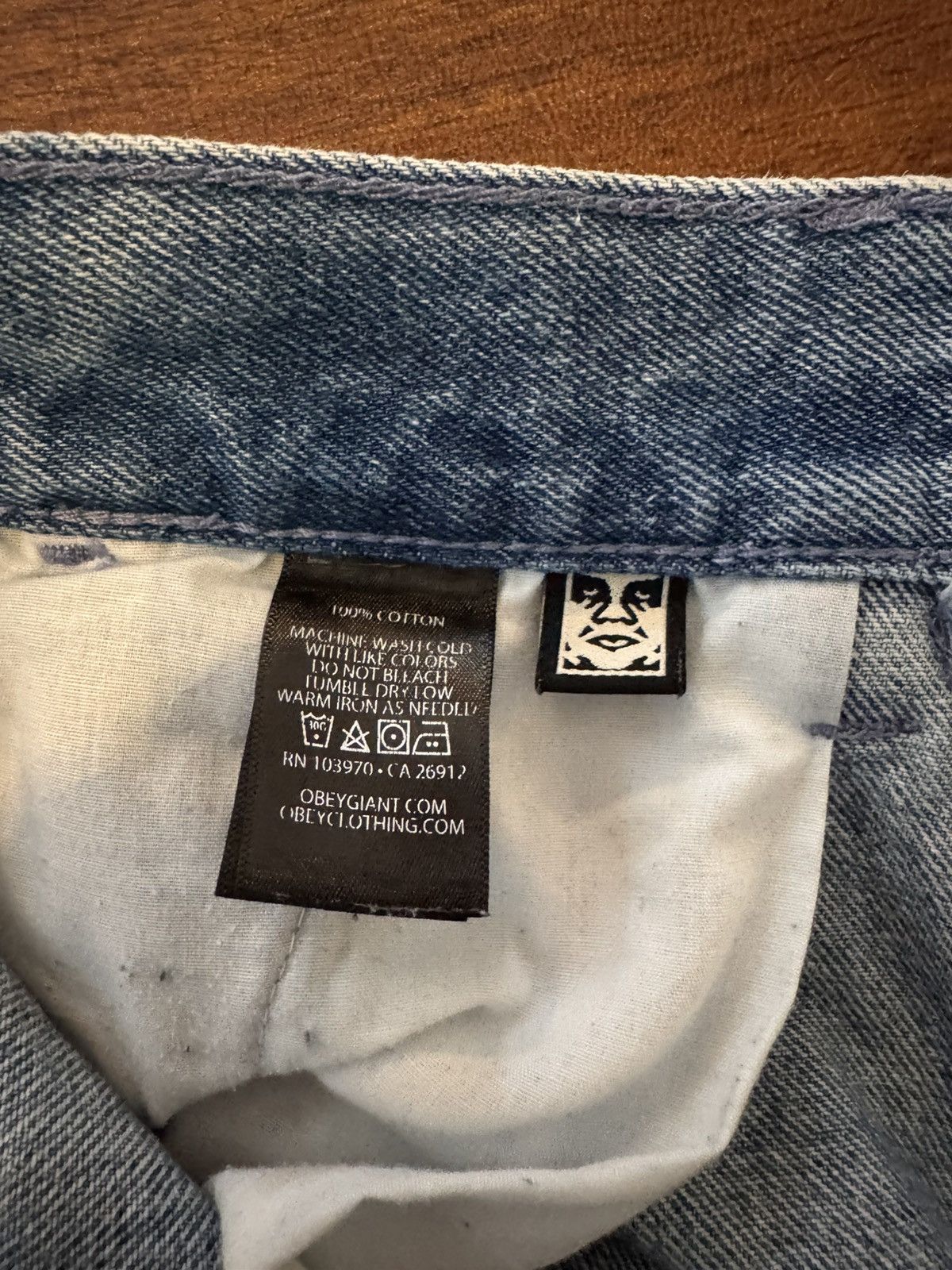 Obey Obey Denim Jeans Size US 28 / EU 44 - 5 Thumbnail