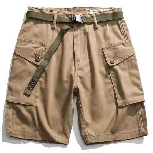 20SS Indigo Union Japan Khaki Pocket Shorts