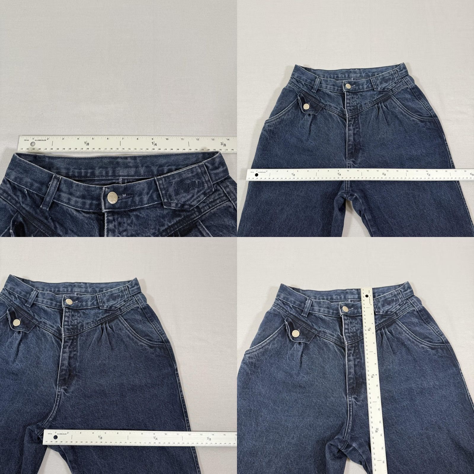 Roper Vintage Roper Jeans Womens 9 Blue Bare Back Slim Fit Denim Pants Western 90s USA Size 30" / US 8 / IT 44 - 8 Thumbnail