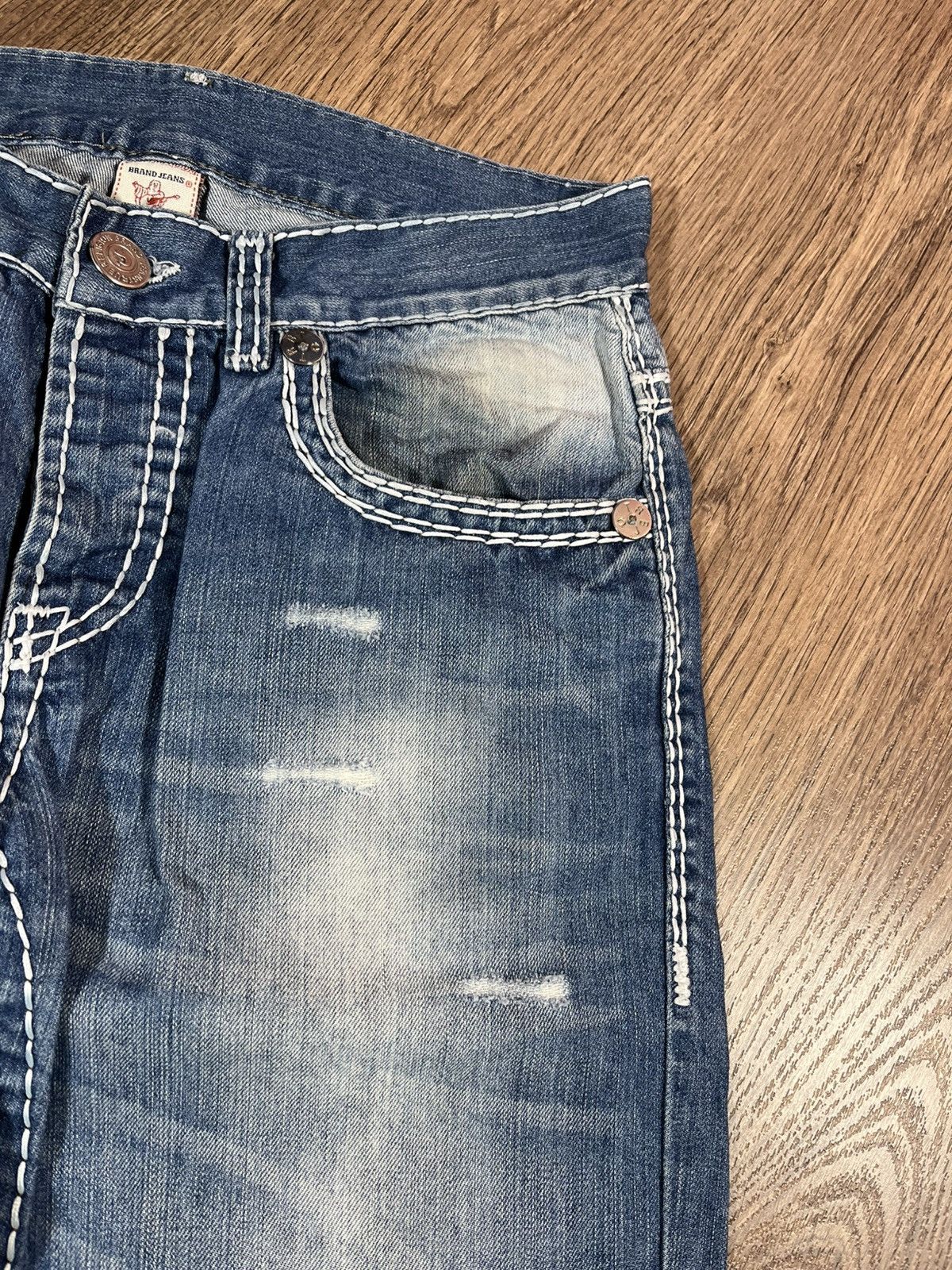 True Religion True Religion Straight Rare Denim Pants Jeans👖 Size US 34 / EU 50 - 5 Thumbnail