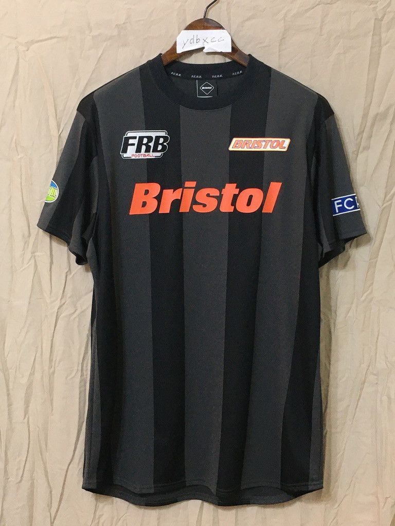 image of F C R B x Sophnet Training Ss Football Top Brown, Men's (Size XL)