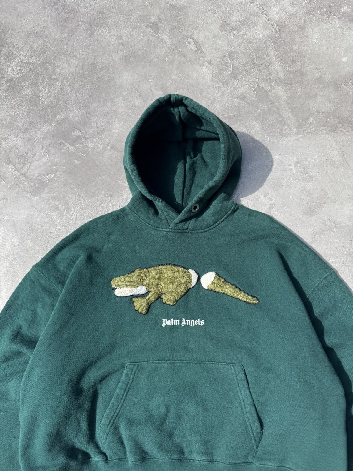 Palm Angels Palm Angels Crocodile Hoodie Size US S / EU 44-46 / 1 - 3 Thumbnail