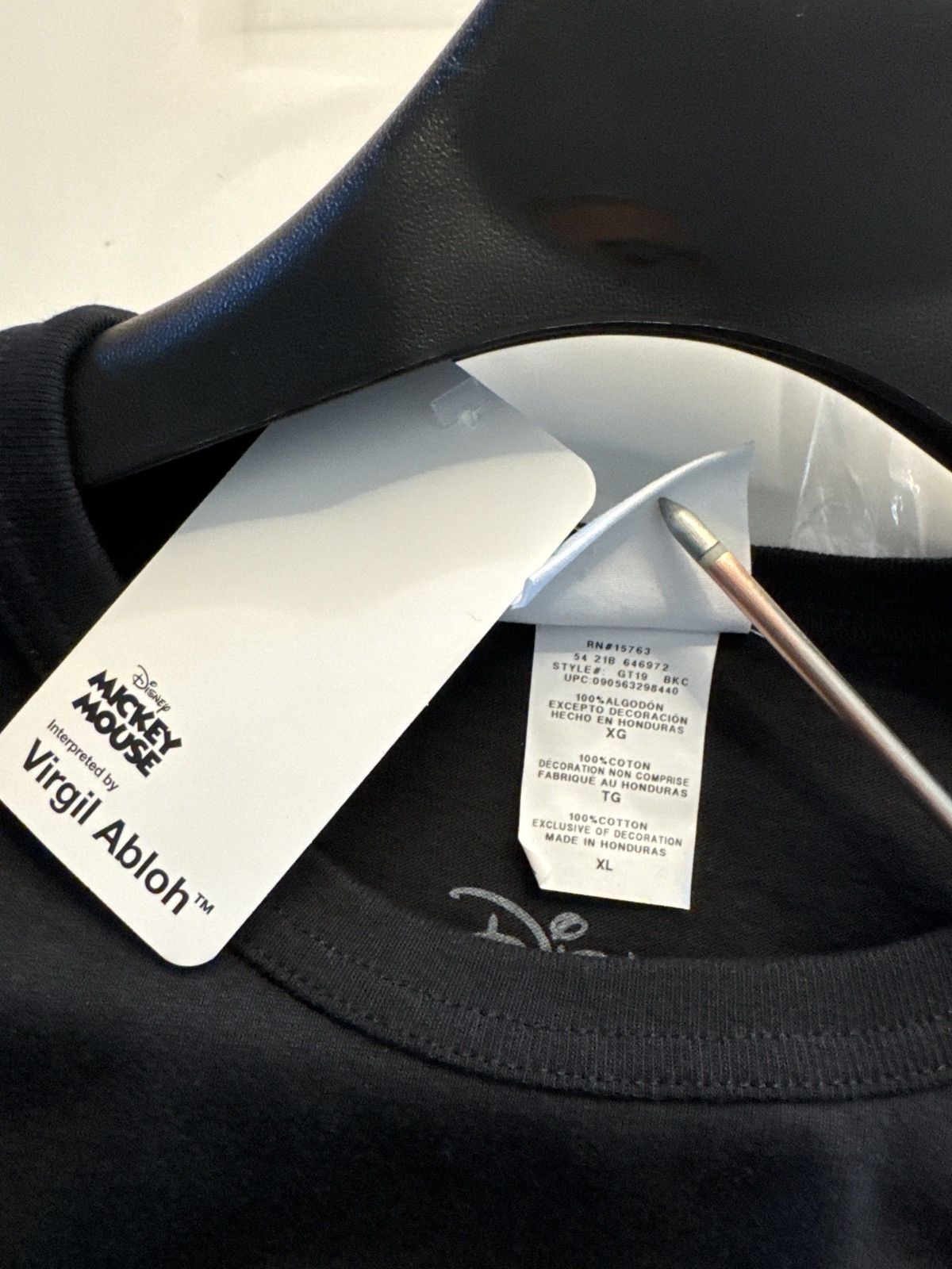 Virgil Abloh FOS/ Disney Size US XL / EU 56 / 4 - 4 Thumbnail