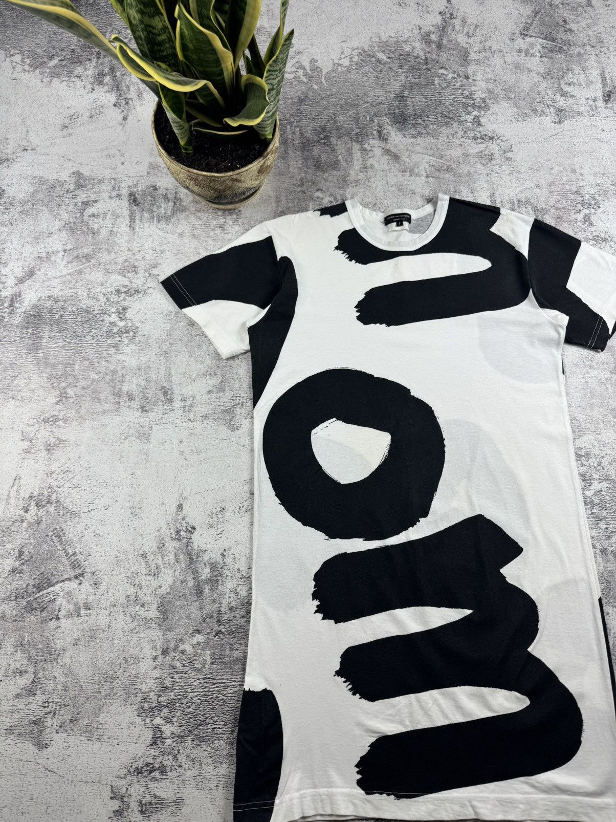 Comme des Garcons Vintage CDG Comme Des Garcons Homme Plus Dress Top T Shirt Size S / US 4 / IT 40 - 2 Thumbnail