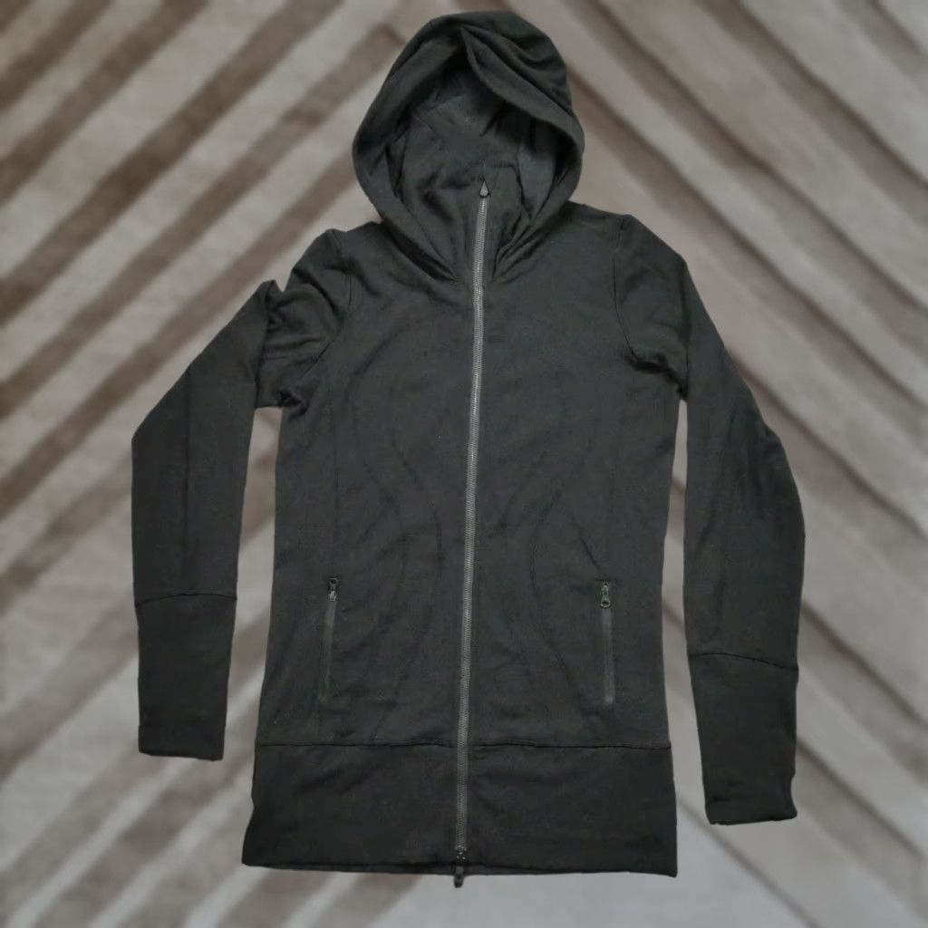 Lululemon **Womens Lululemon Hoodie 6 Black Full Zip Casual Athletic** User: **Lululemon Womens Hoodie Size 6 Black Full Zip Casual Athletic** Size M / US 6-8 / IT 42-44 - 1 Thumbnail