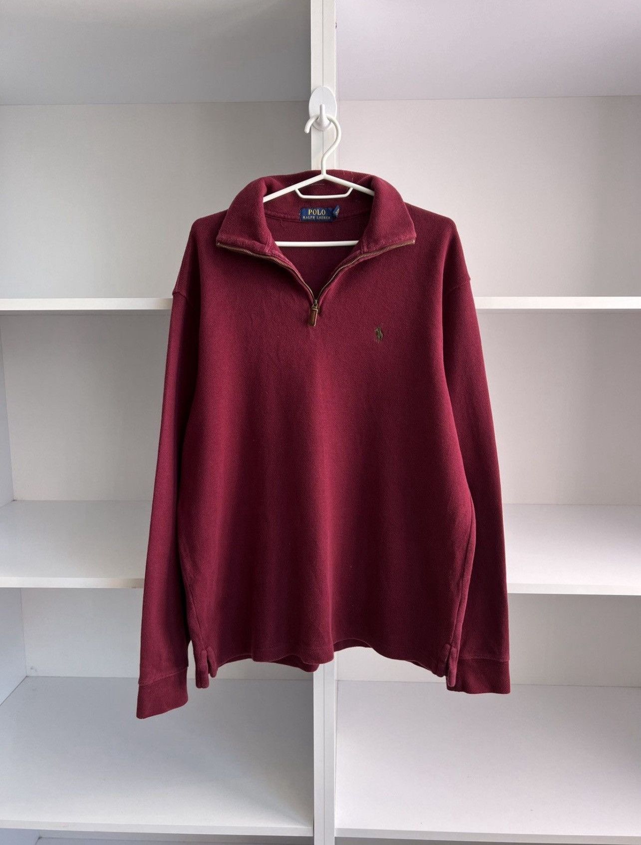 Polo Ralph Lauren Vintage Polo Ralph Lauren 1/4 zip sweatshirt old money style Size US L / EU 52-54 / 3 - 3 Thumbnail