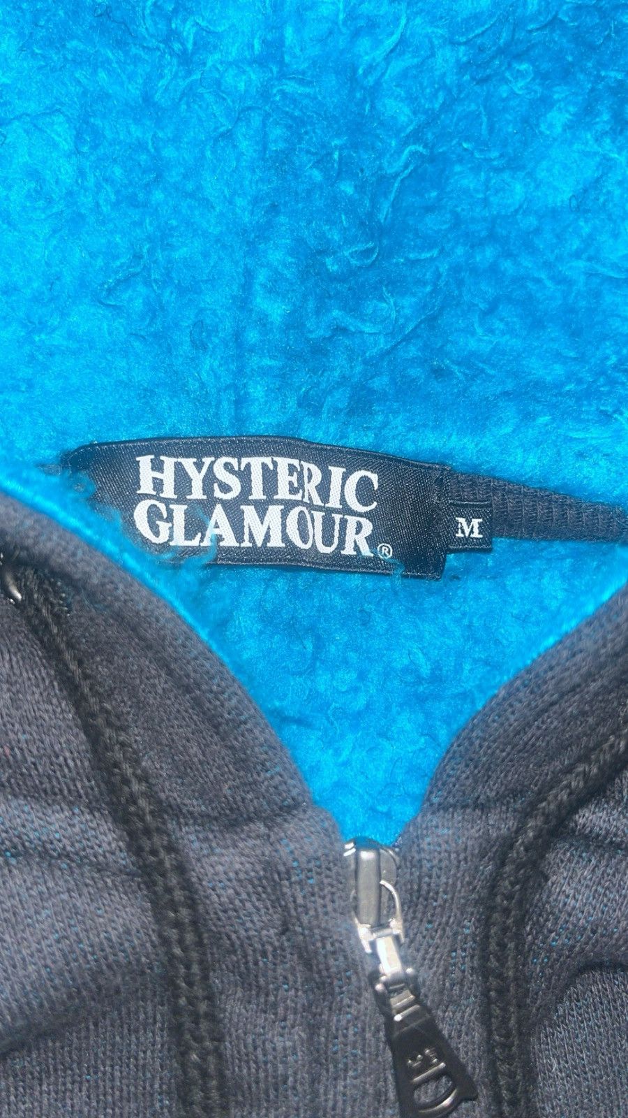 Hysteric Glamour Blue and Black Hysteric Glamour Jacket Zip Up Size US M / EU 48-50 / 2 - 3 Thumbnail