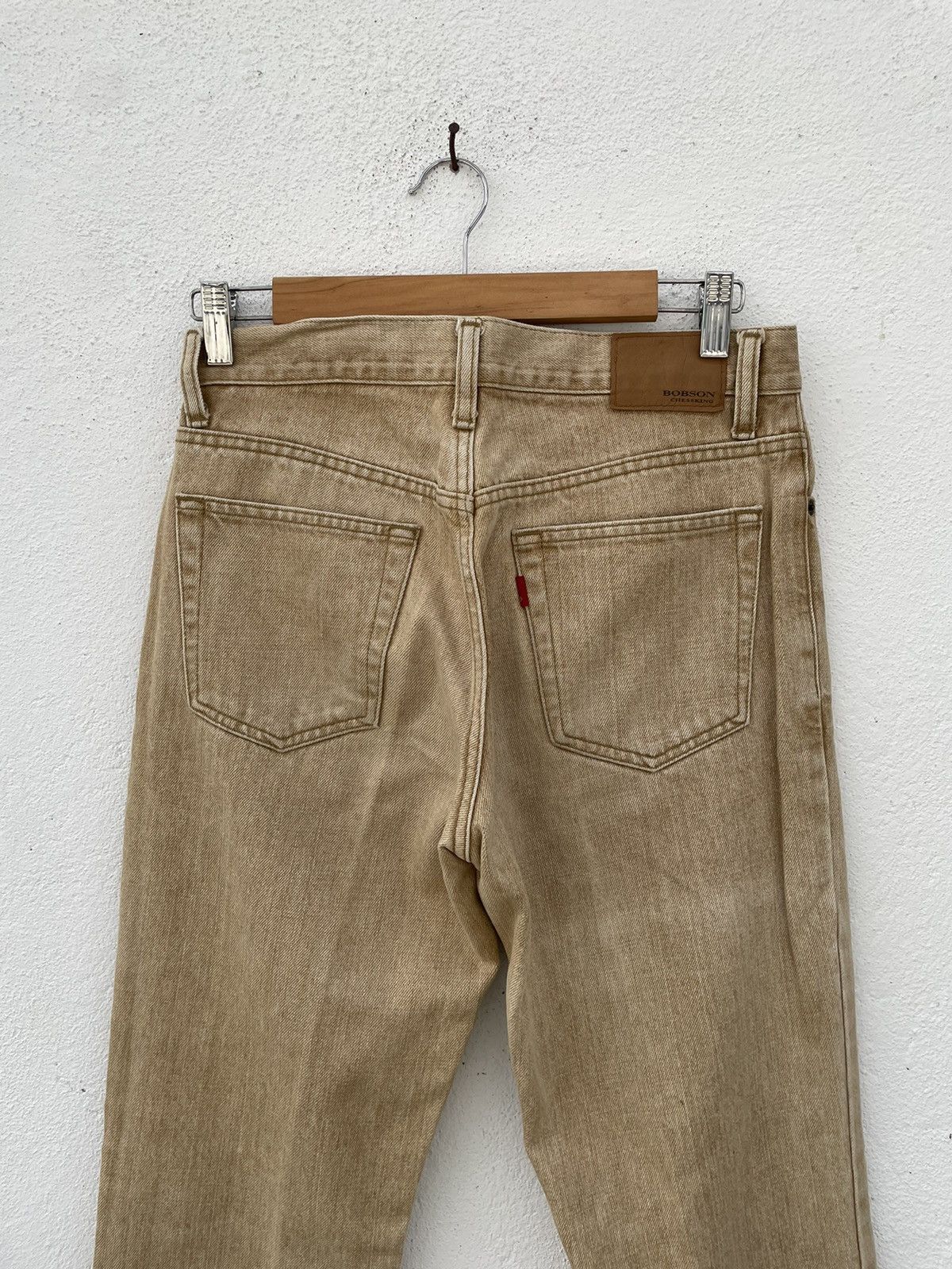 Japanese Brand Bobson Chessking Flare Jeans Size US 28 / EU 44 - 10 Thumbnail
