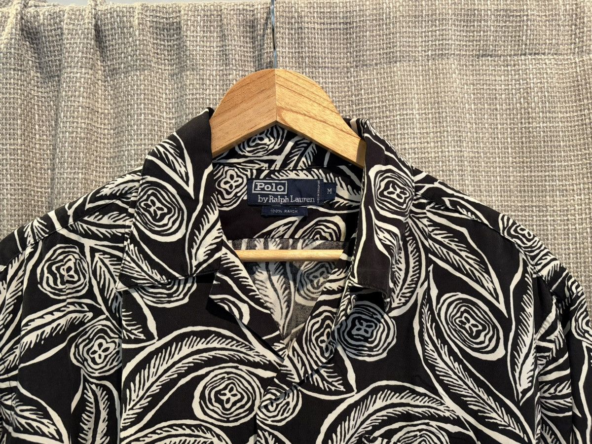 Ralph Lauren Ralph Lauren Americana Kapital Camp Collar Vintage Rayon Size US M / EU 48-50 / 2 - 2 Thumbnail