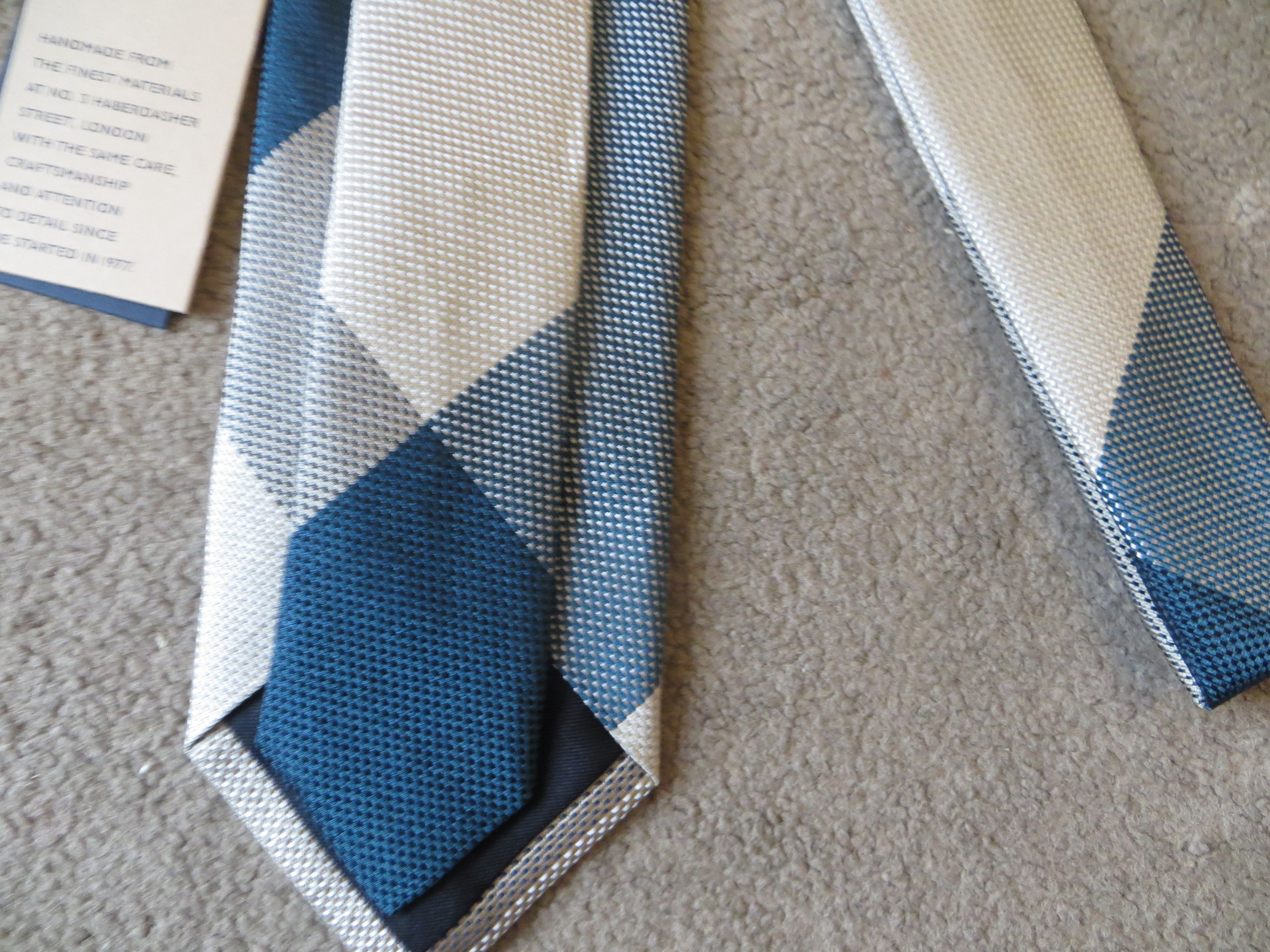Drake's MICHAEL J DRAKE SILK TIE Size ONE SIZE - 5 Thumbnail