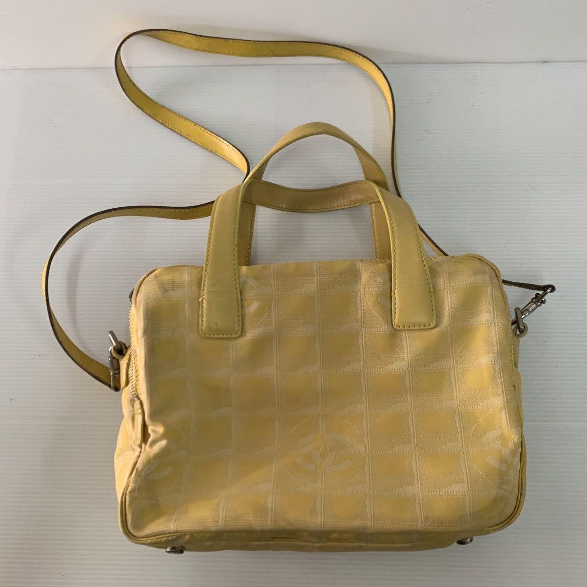 Chanel Chanel Traveline Yellow Two Way Bag Size ONE SIZE - 2 Thumbnail