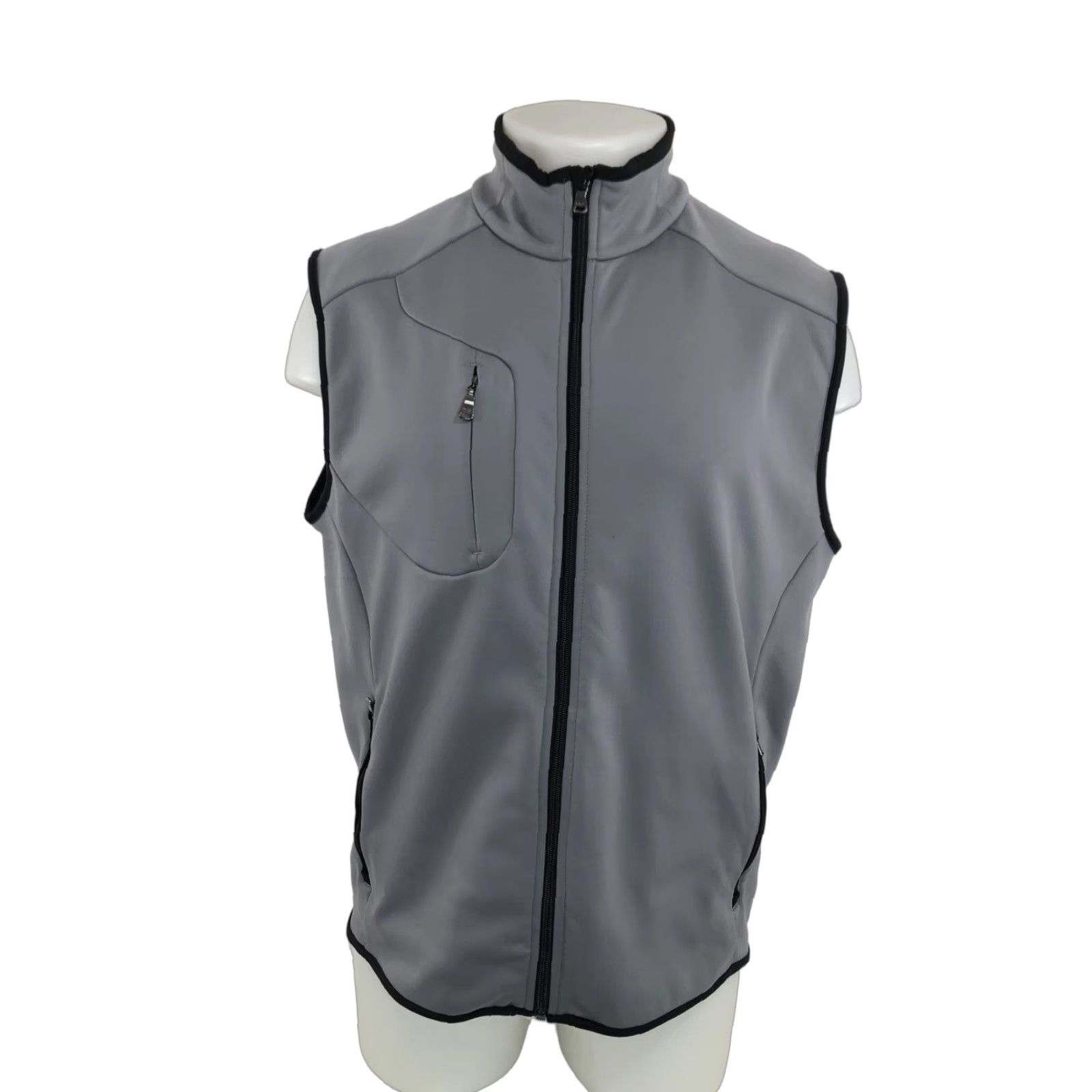RLX Ralph Lauren RLX Ralph Lauren - Embroidered Vest - Mens Lg. Gray - Polyester - RLX Ralph Lauren - Embroidered - Vest - Men - Size L Size US L / EU 52-54 / 3 - 1 Thumbnail