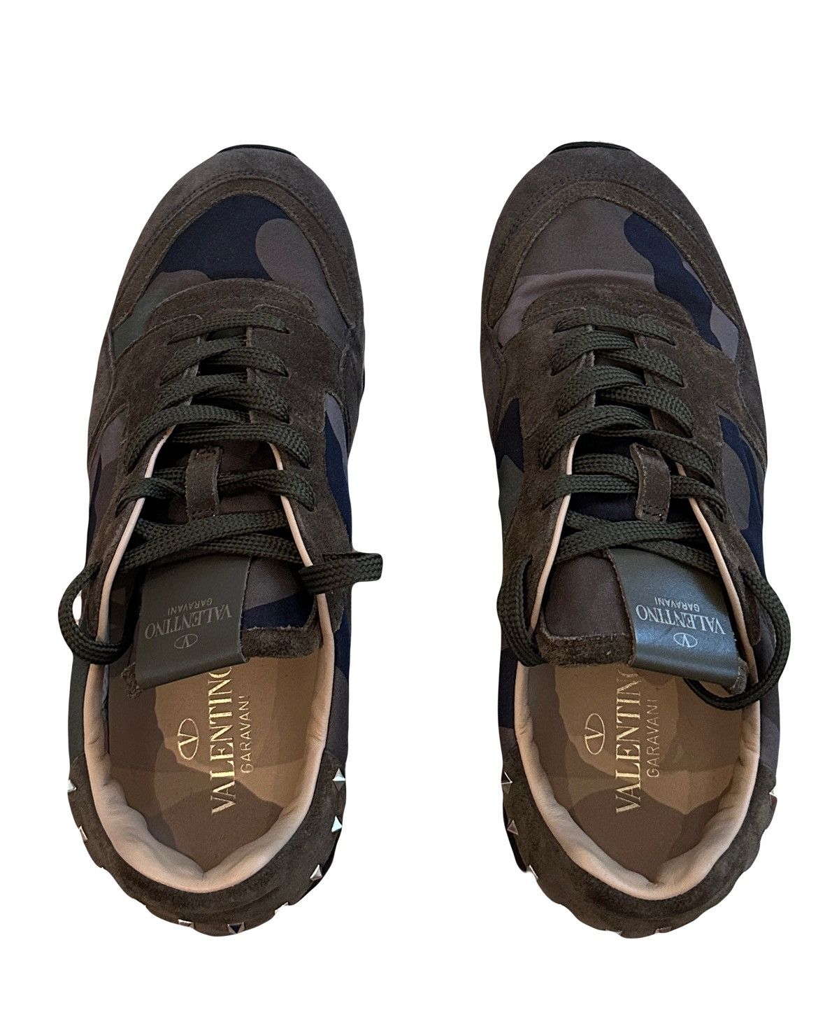 Valentino Valentino low-top camo sneakers Size US 8.5 / EU 41-42 - 3 Thumbnail
