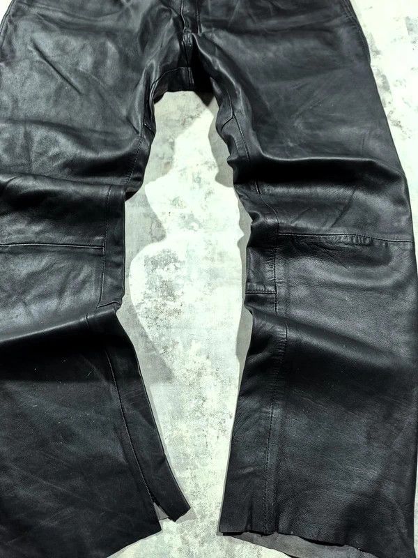 Leather Highway1 Biker Rockstar Moto Leather Pants Size US 41 - 4 Thumbnail