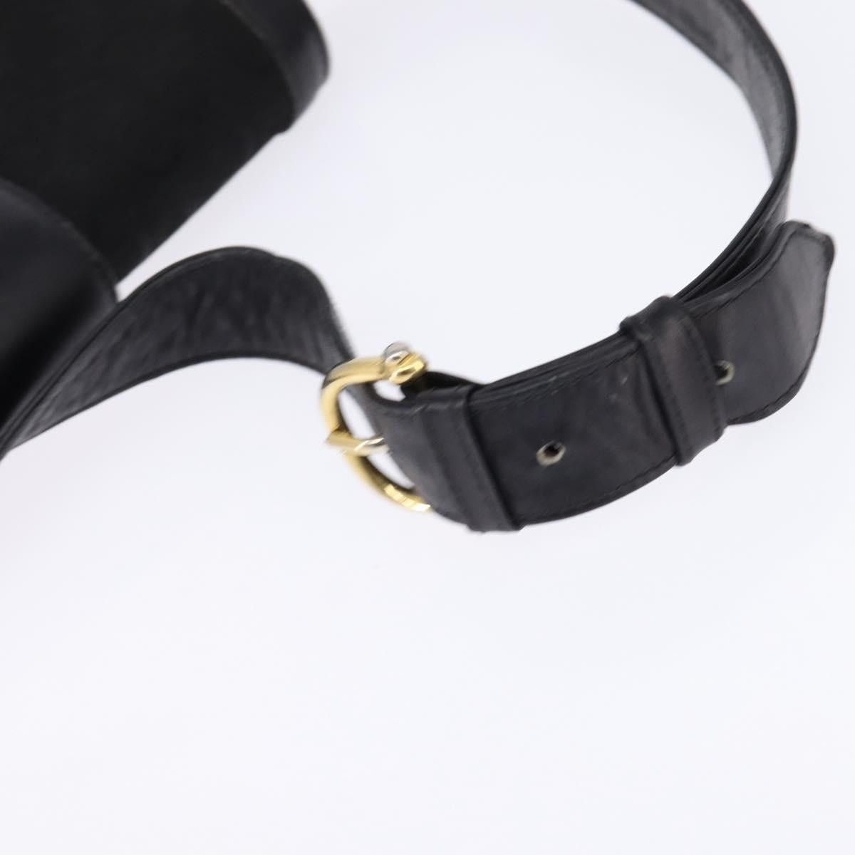 Celine CELINE C Sulky Shoulder Bag Canvas Black Gold Size ONE SIZE - 7 Thumbnail