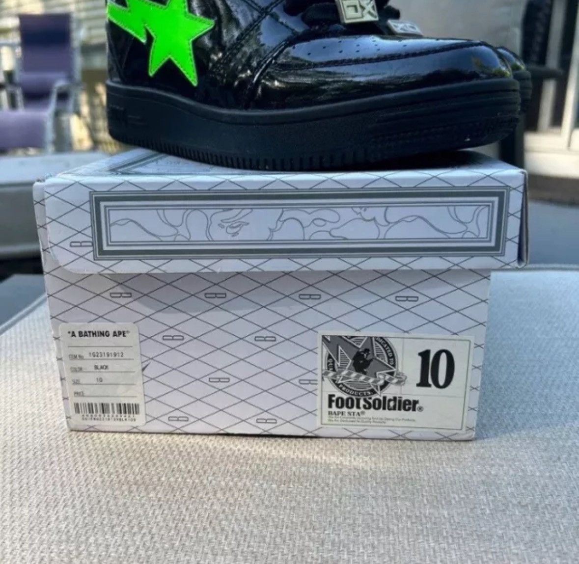 Bape BAPE x XO BAPESTA LOW Size US 10 / EU 43 - 15 Thumbnail