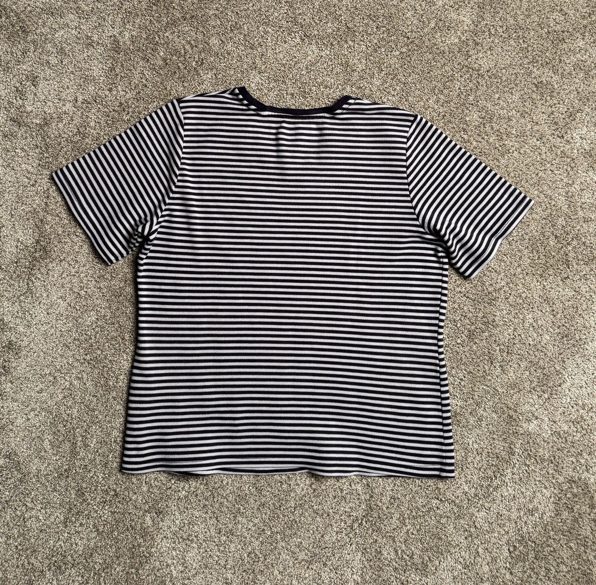 Other BLUE STRIPED Y2K STYLE RHINESTONE TEE Size S / US 4 / IT 40 - 3 Thumbnail