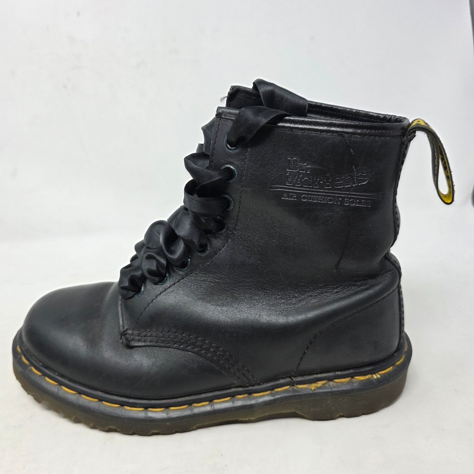 Dr. Martens Dr. Martens Made in England Black Combat Boots Womens US 8 Size US 8 / IT 38 - 2 Thumbnail