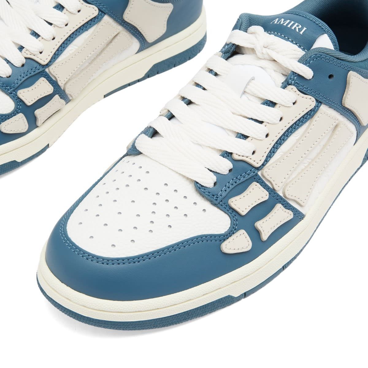Amiri o1s1wg110426 Debossed MA Quad Skel Top Low Sneakers Size US 13 / EU 46 - 3 Thumbnail