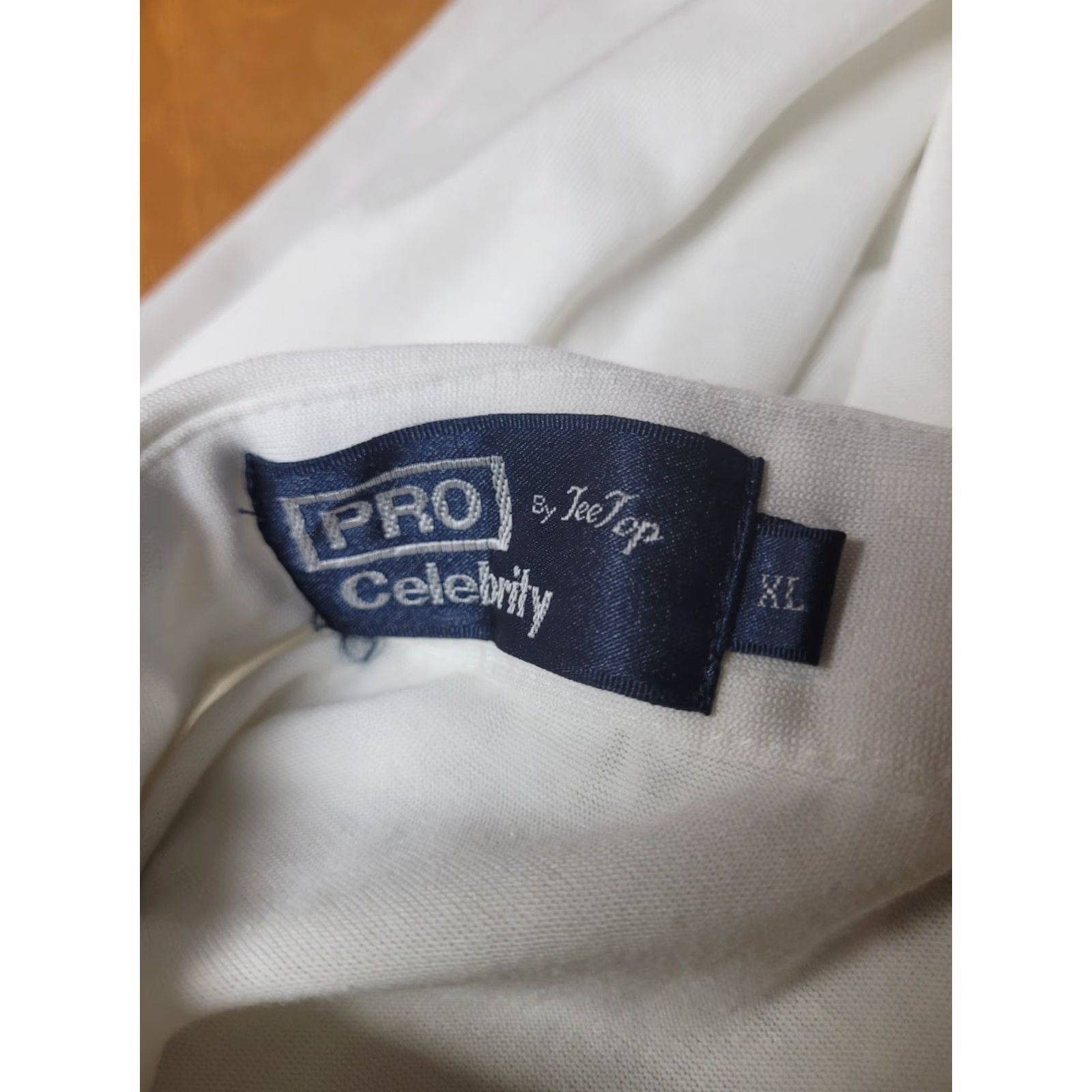 Vintage VINTAGE Pro Celebrity Polo Shirt XL White Cotton Blend Men Rugby 80s Fort Worth Stockyards Nice, Short Sleeve, Collared Size US XL / EU 56 / 4 - 6 Thumbnail