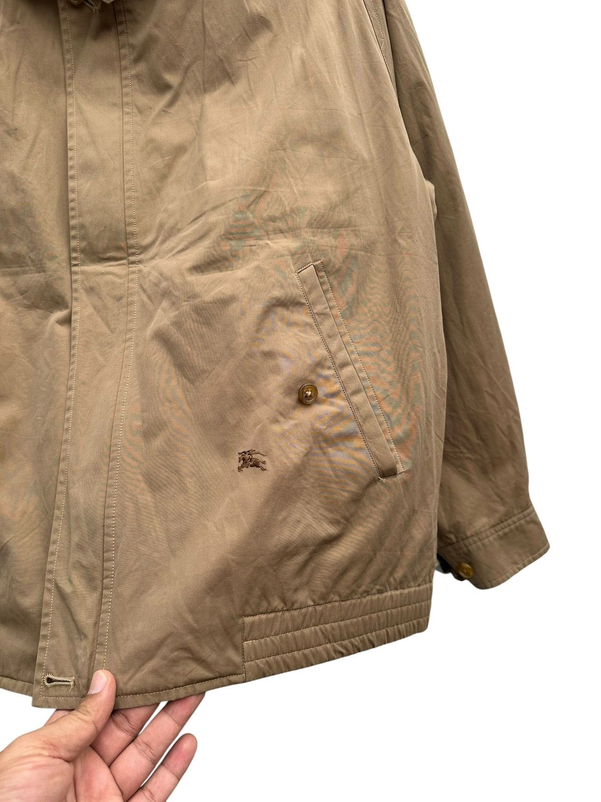 Burberry Vintage Burberrys Nova Check Lined Harrington Jacket Size US M / EU 48-50 / 2 - 3 Thumbnail