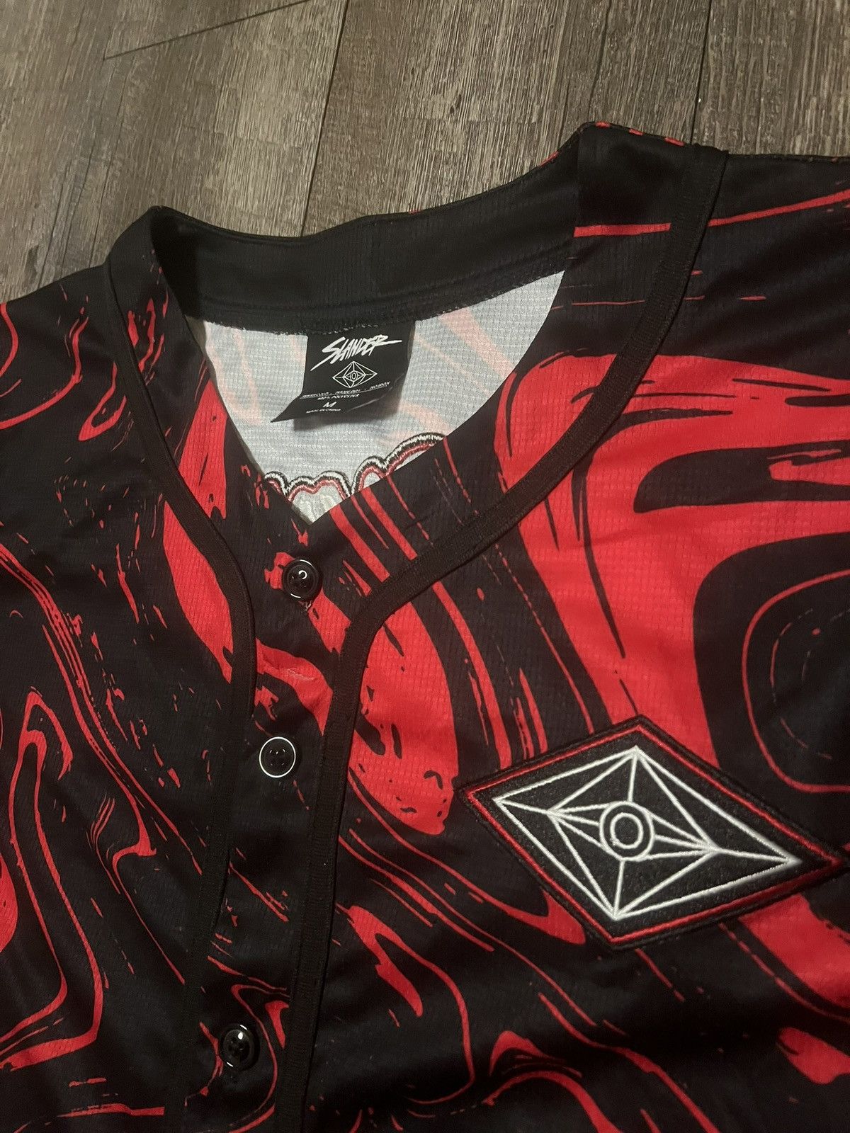 Other Slander Marble Spaceman Jersey Size Medium Size US M / EU 48-50 / 2 - 2 Thumbnail
