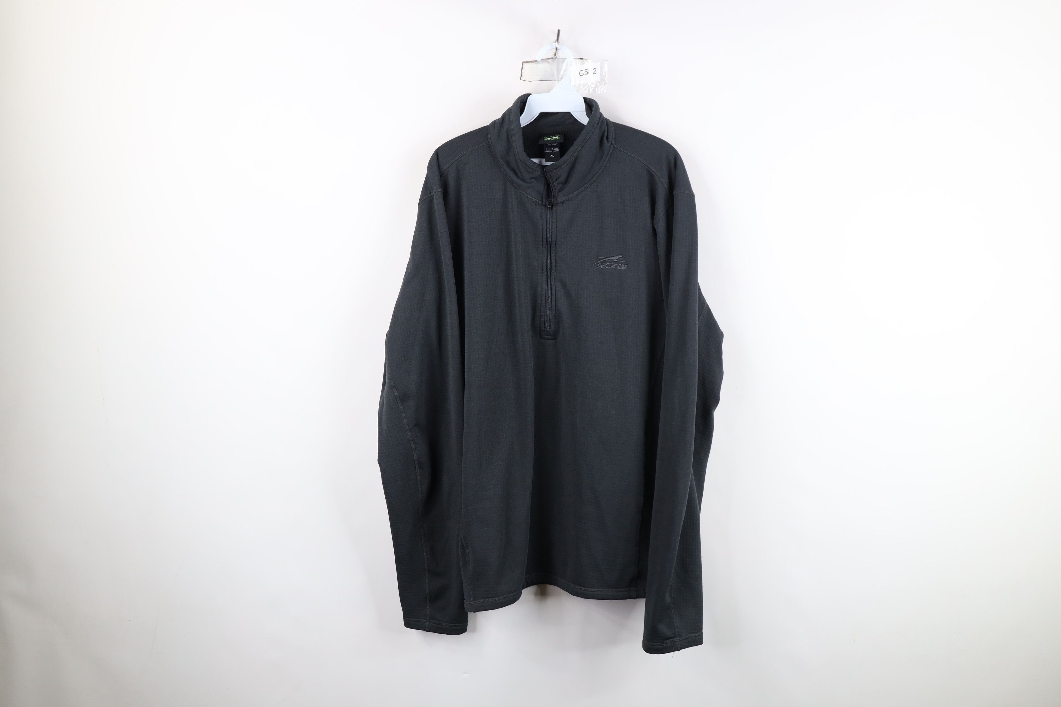 Vintage Vintage Arctic Cat Fleece Lined Half Zip Pullover Sweater Size US XL / EU 56 / 4 - 1 Thumbnail