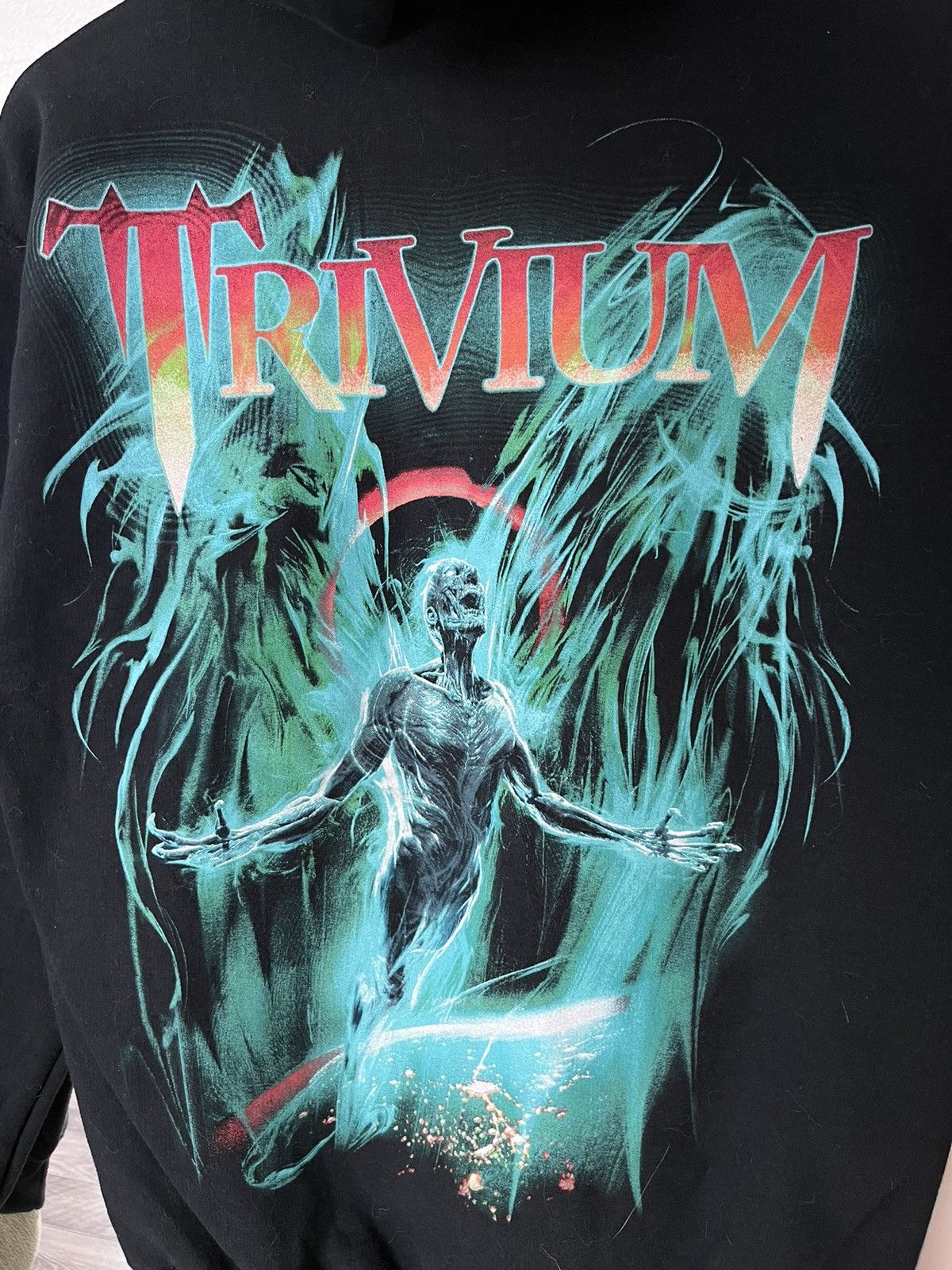 Band Tees VINTAGE TRIVIUM METAL BAND PROMO ALBUM HOODIE Size US S / EU 44-46 / 1 - 3 Thumbnail