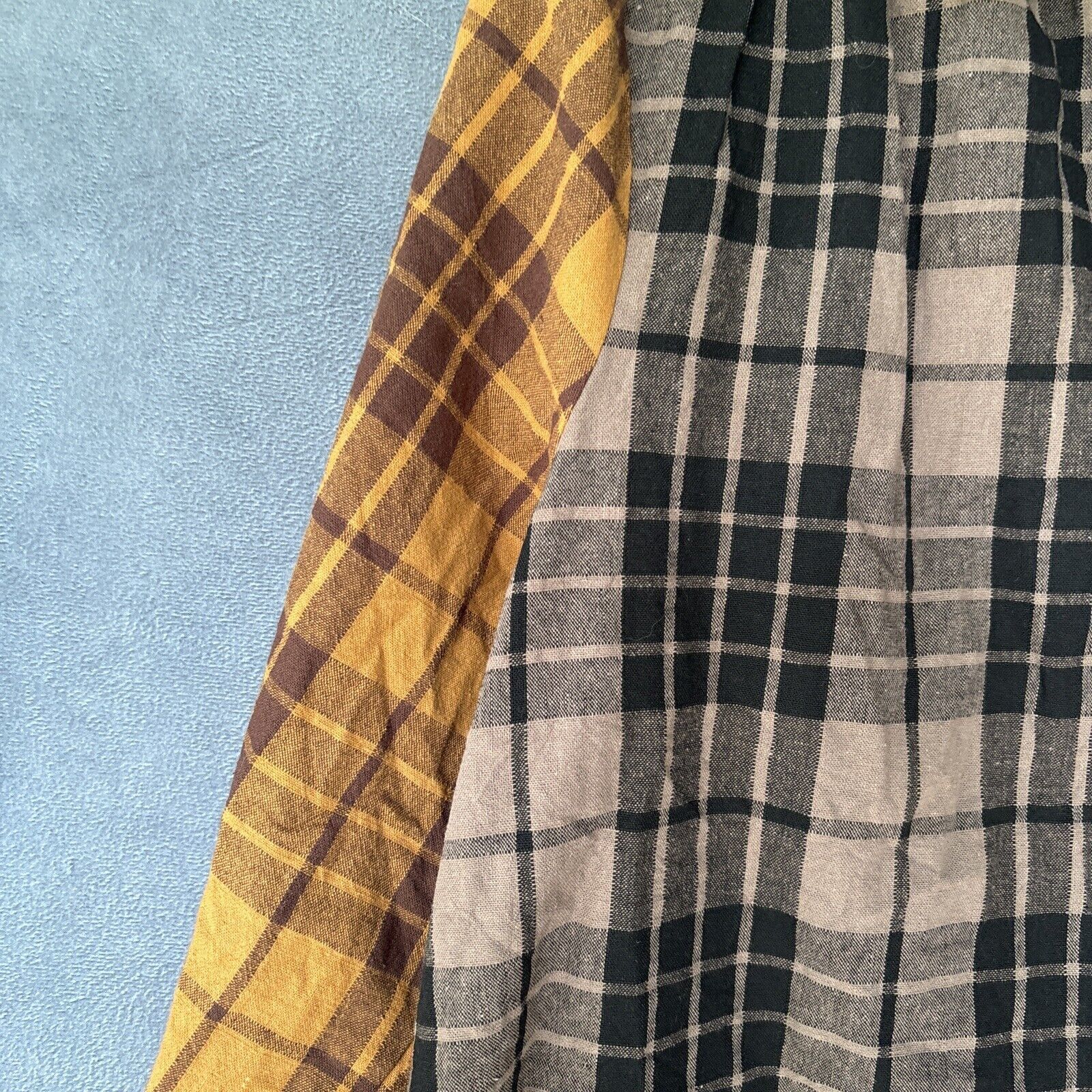 Other Savanna Jane Shirt Women’s Large Patchwork Plaid Long Sleeve Size L / US 10 / IT 46 - 7 Thumbnail