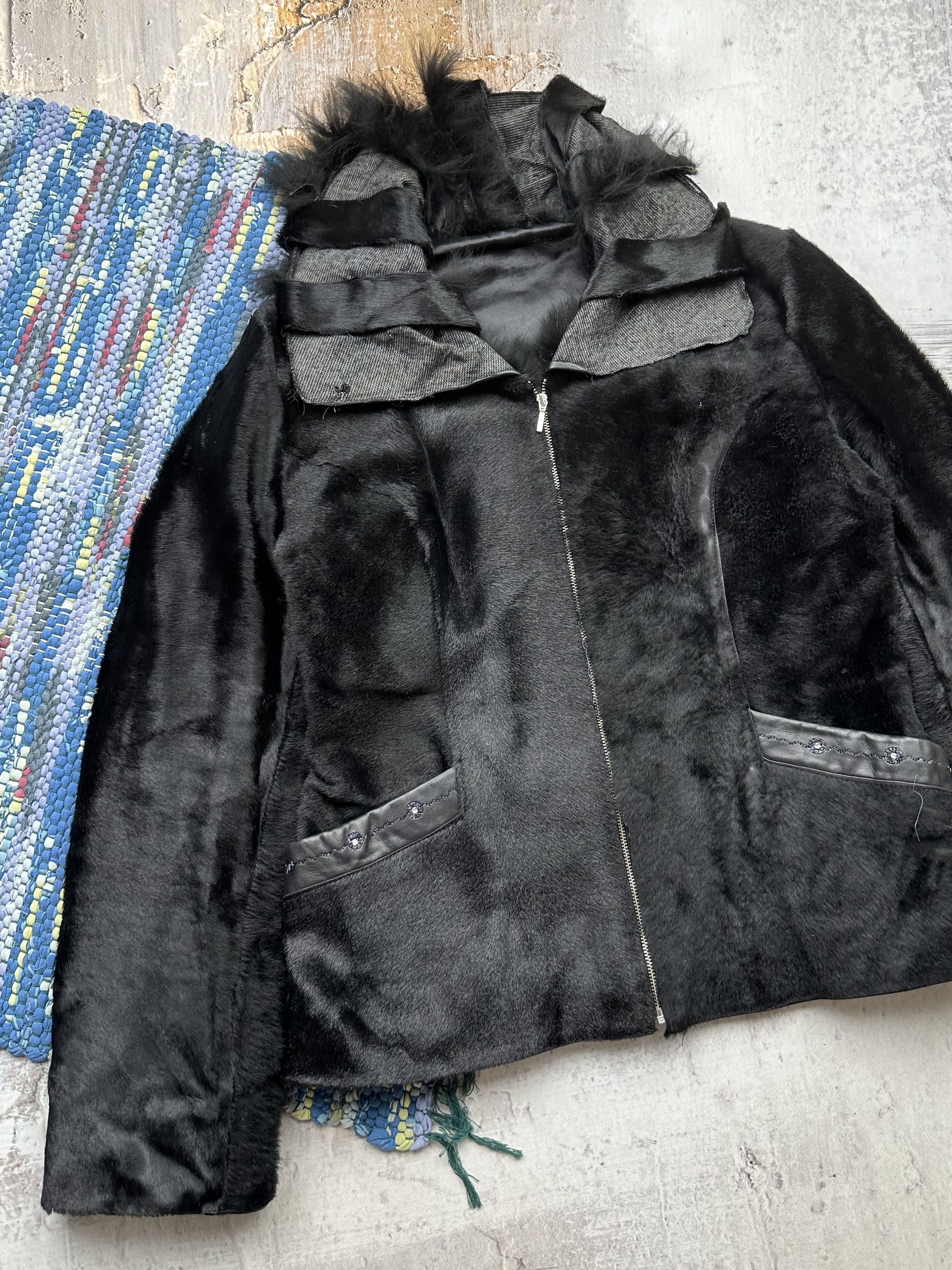 Japanese Brand Vintage Real Fur Coat A402D15 Size US S / EU 44-46 / 1 - 2 Thumbnail
