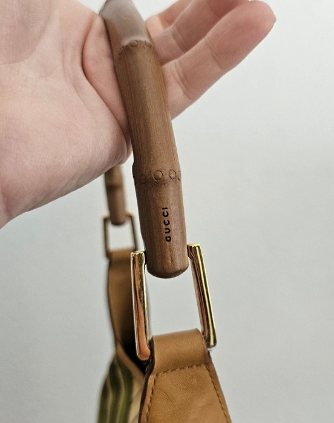 Gucci Vintage Gucci Satin Bamboo Jackie O Shoulder Bag Size ONE SIZE - 11 Thumbnail
