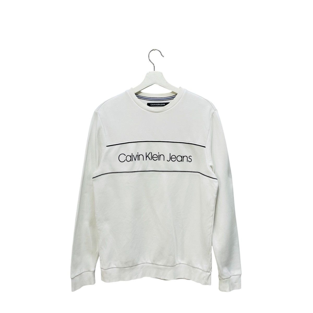 Calvin Klein Calvin klein jeans very big logo sweatshirt Size US M / EU 48-50 / 2 - 1 Thumbnail
