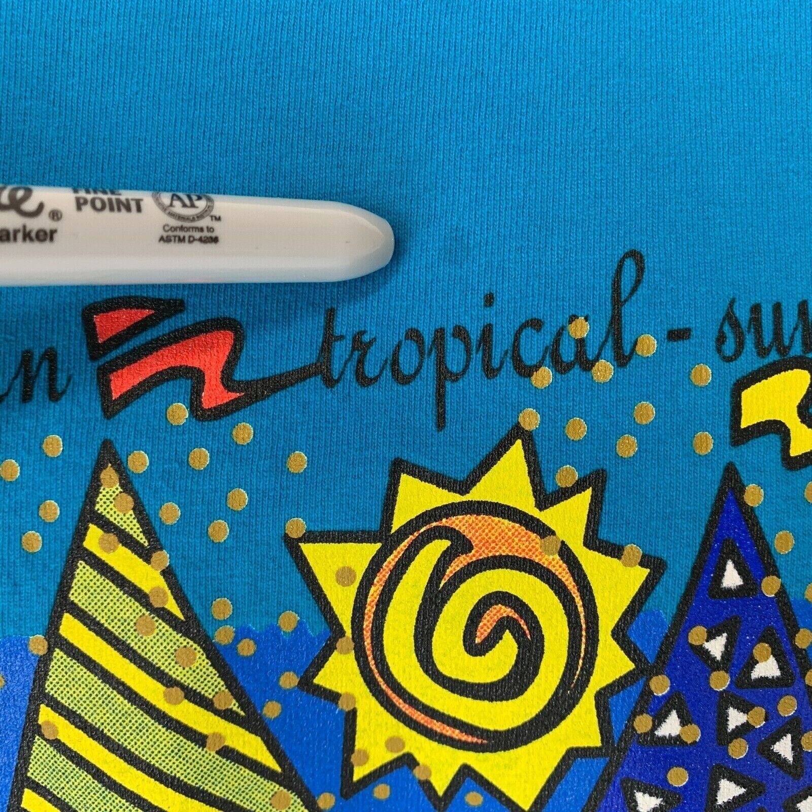 Vintage Vintage 90s Carnival Cruise Line T Shirt Sailing Ship Blue L Size US L / EU 52-54 / 3 - 4 Thumbnail