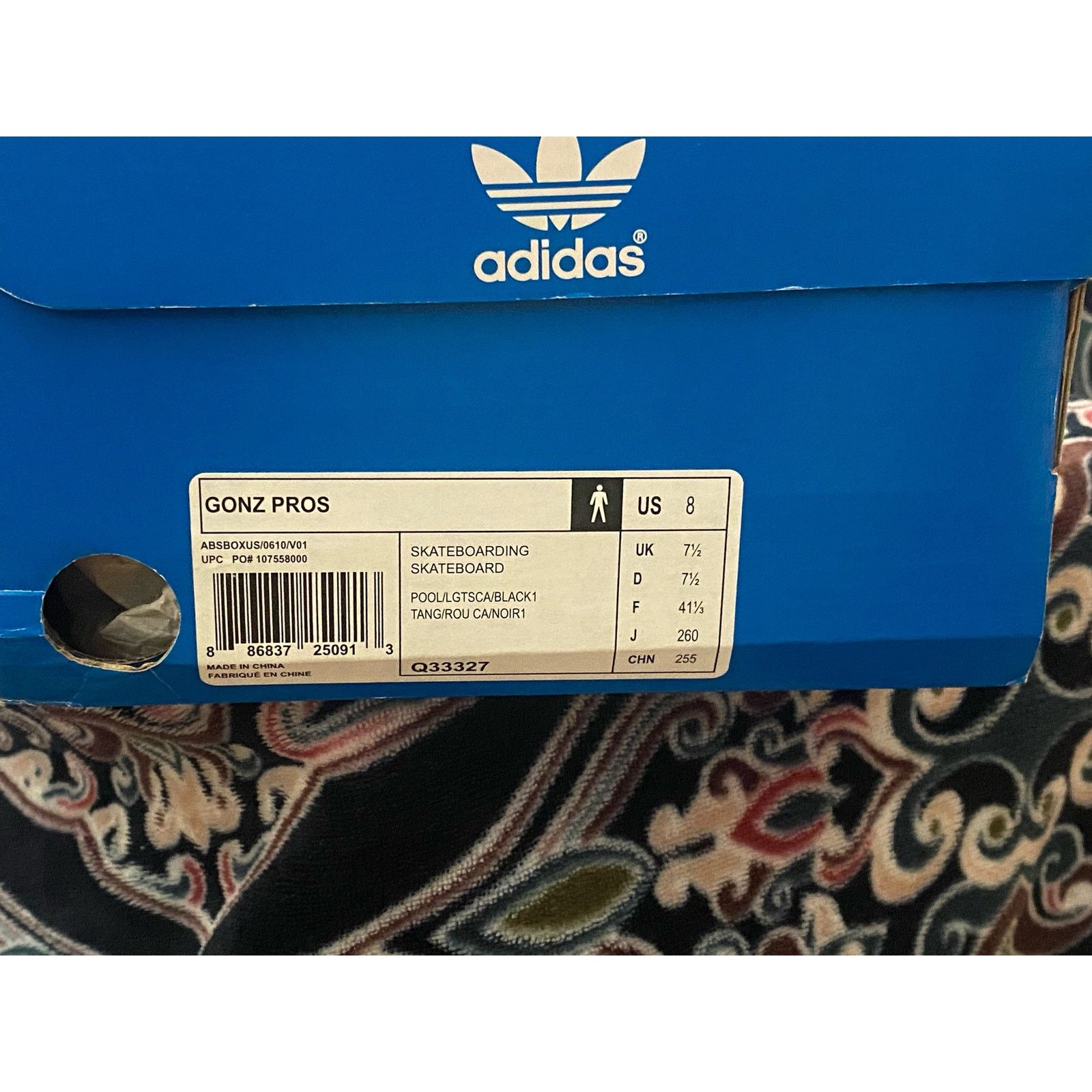 Adidas Adidas Gonz Pro Multi m 8 w 9.5 Size US 8 / EU 41 - 8 Thumbnail