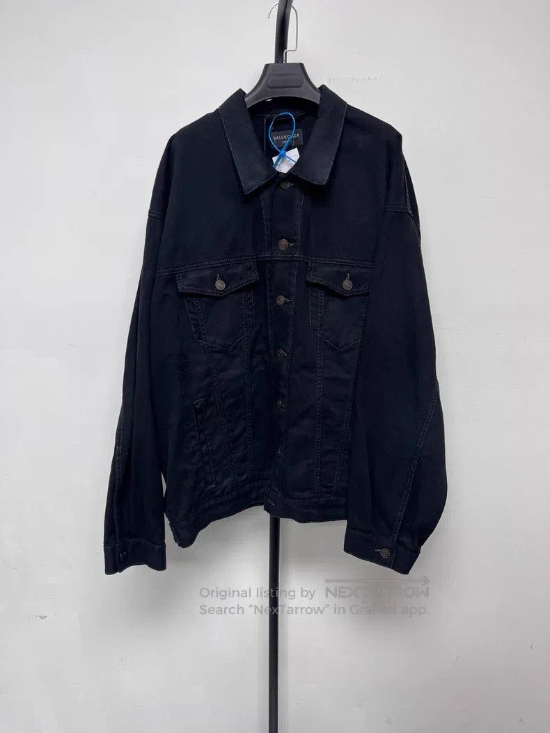 Balenciaga Balenciaga Logo Letter Pattern Single Breasted Jacket Size US M / EU 48-50 / 2 - 2 Thumbnail