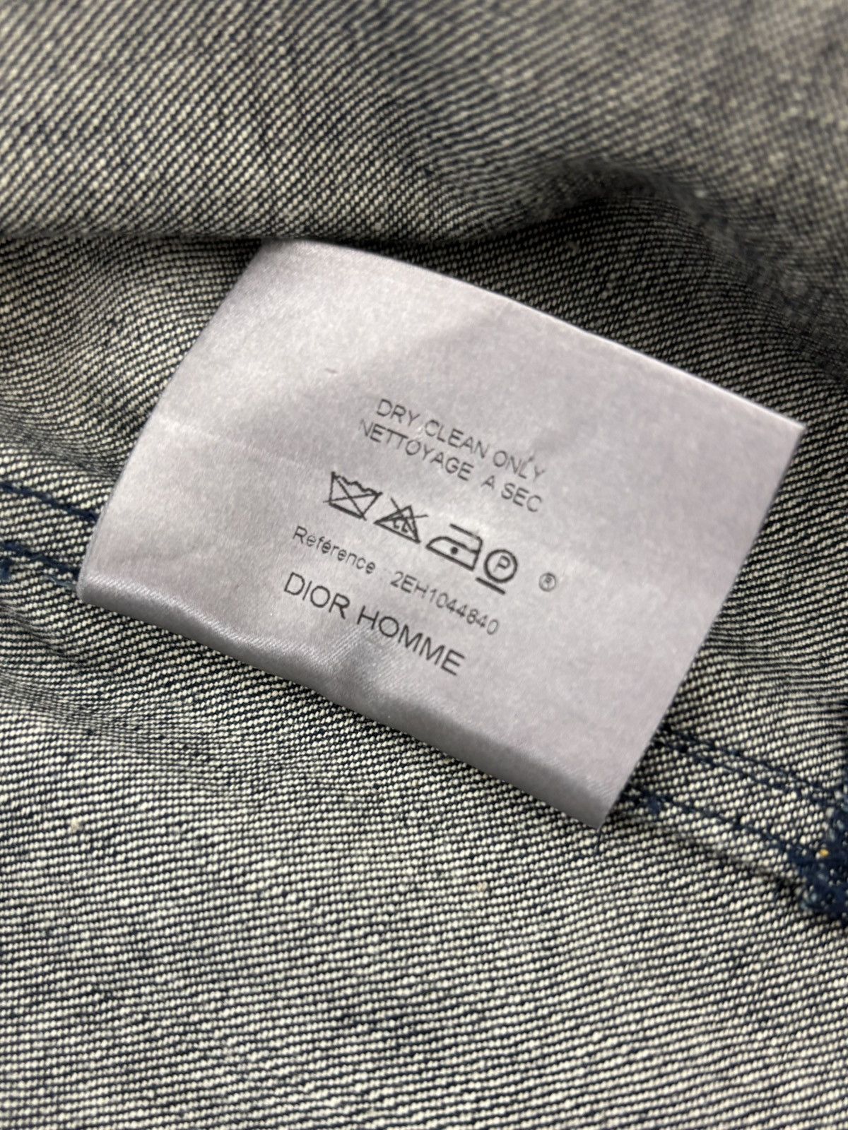 Dior × Hedi Slimane S/S 2002 Denim Jacket (SS02, Archive/Vintage, Homme) Size US S / EU 44-46 / 1 - 11 Thumbnail