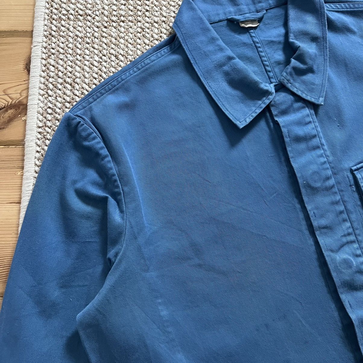 Vintage French faded cotton vintage workwear jacket Size US L / EU 52-54 / 3 - 4 Thumbnail