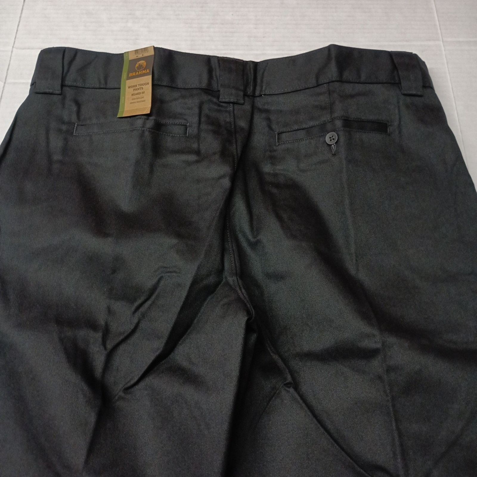 Other Brahma Men's Work Tough Pants Size 42x32 Black Relaxed Fit Size US 42 / EU 58 - 8 Thumbnail
