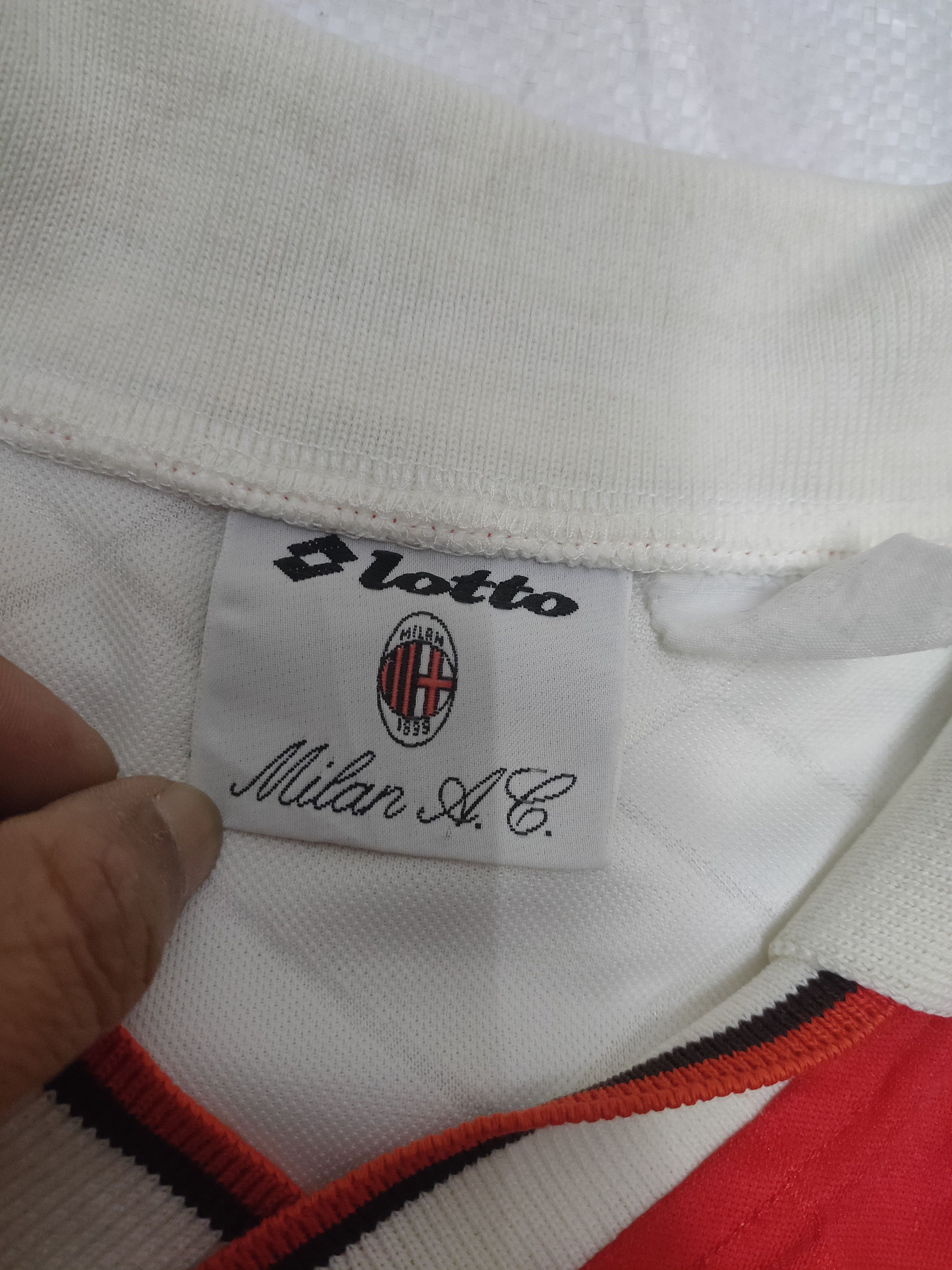 Vintage Vintage AC Milan 94 jersey Size US M / EU 48-50 / 2 - 6 Thumbnail
