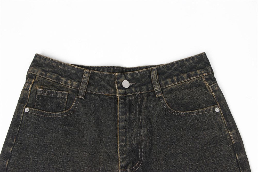 Vintage Men's hippie washed distressed flared jeans Size US 32 / EU 48 - 3 Thumbnail