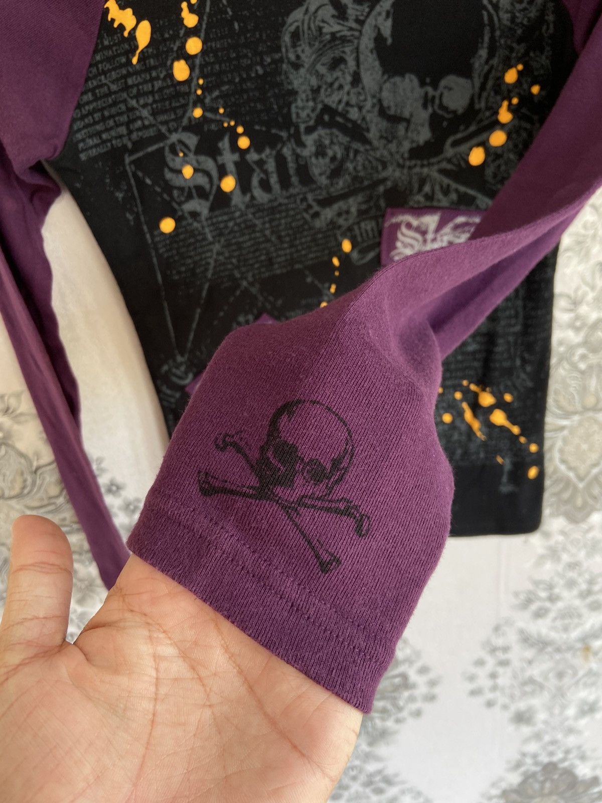 Hysteric Glamour Y2k Sky Bomber Poem Skull HystericGlamour Style Longsleeve Size US M / EU 48-50 / 2 - 6 Thumbnail