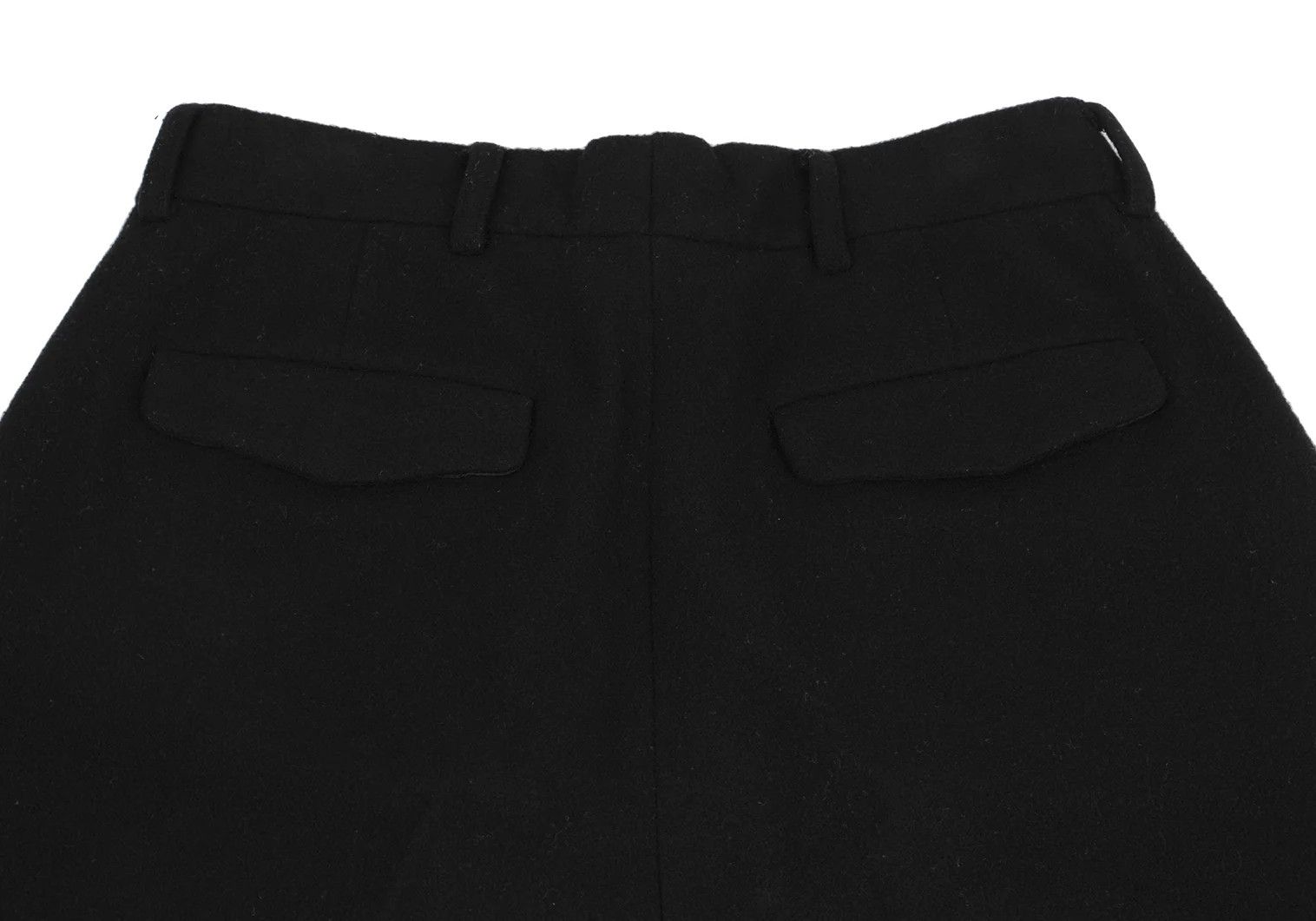 Ganryu Melton Wool Bulky Slacks in Black 1 Size US 30 / EU 46 - 10 Thumbnail
