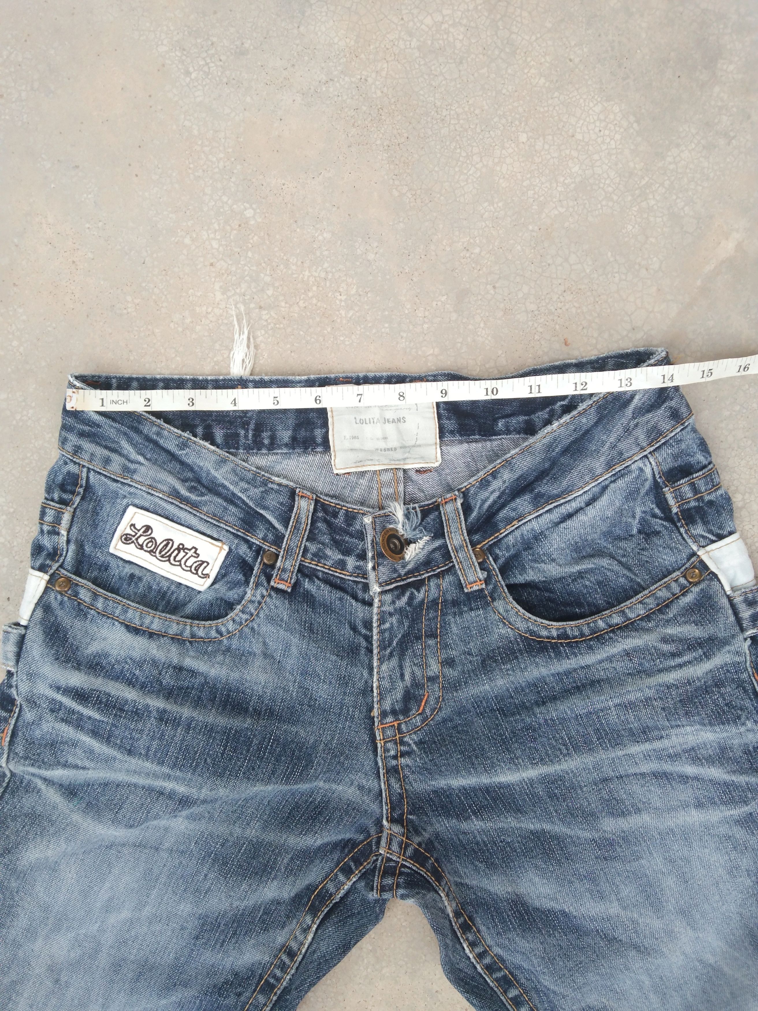 Japanese Brand × Jean × Vintage Vintage Distressed Yoshitomo Nara Lolita Jeans 28x30 Size US 28 / EU 44 - 7 Thumbnail