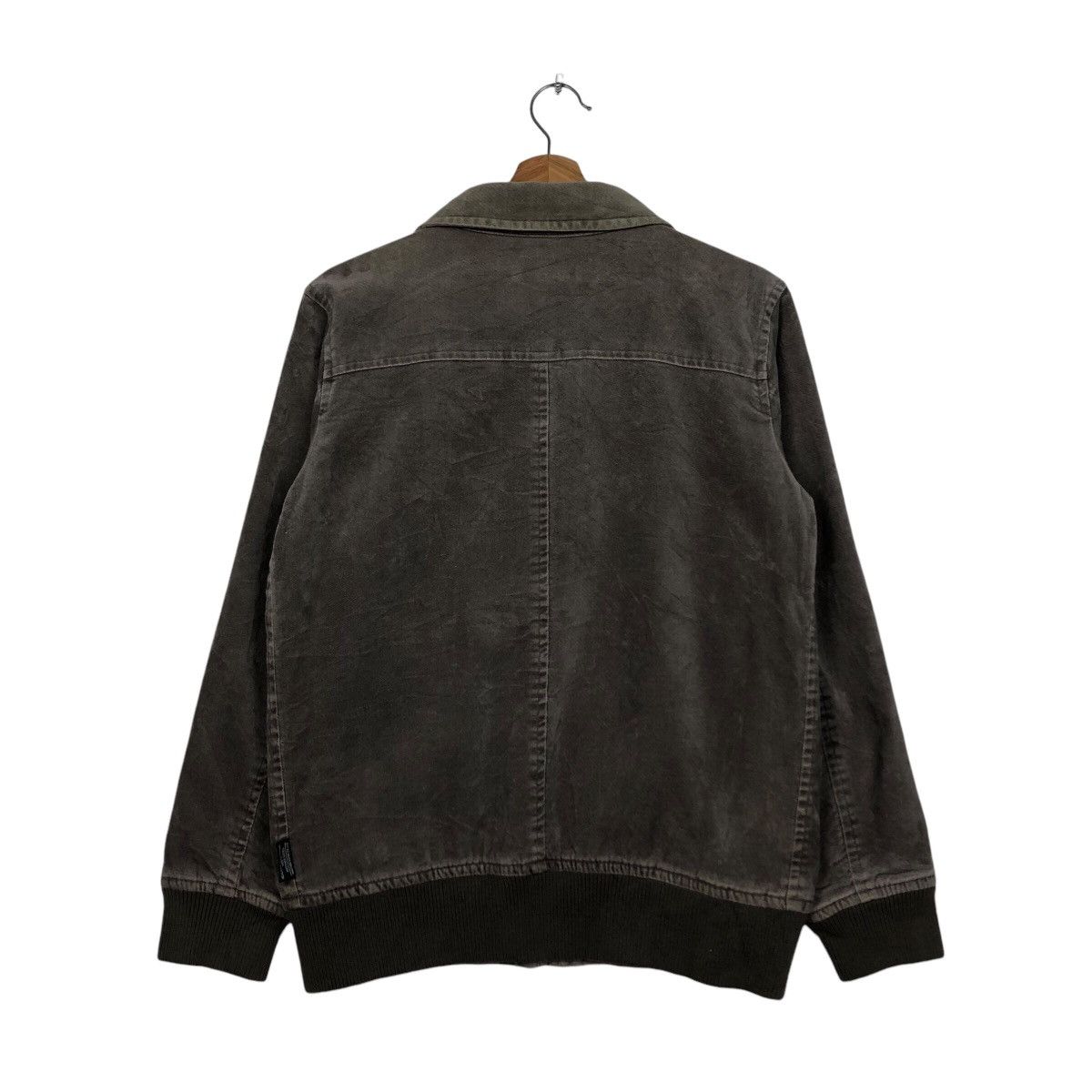 Japanese Brand 📌Vintage Biker Bomber Jacket Velvet Anquite Size US M / EU 48-50 / 2 - 9 Thumbnail