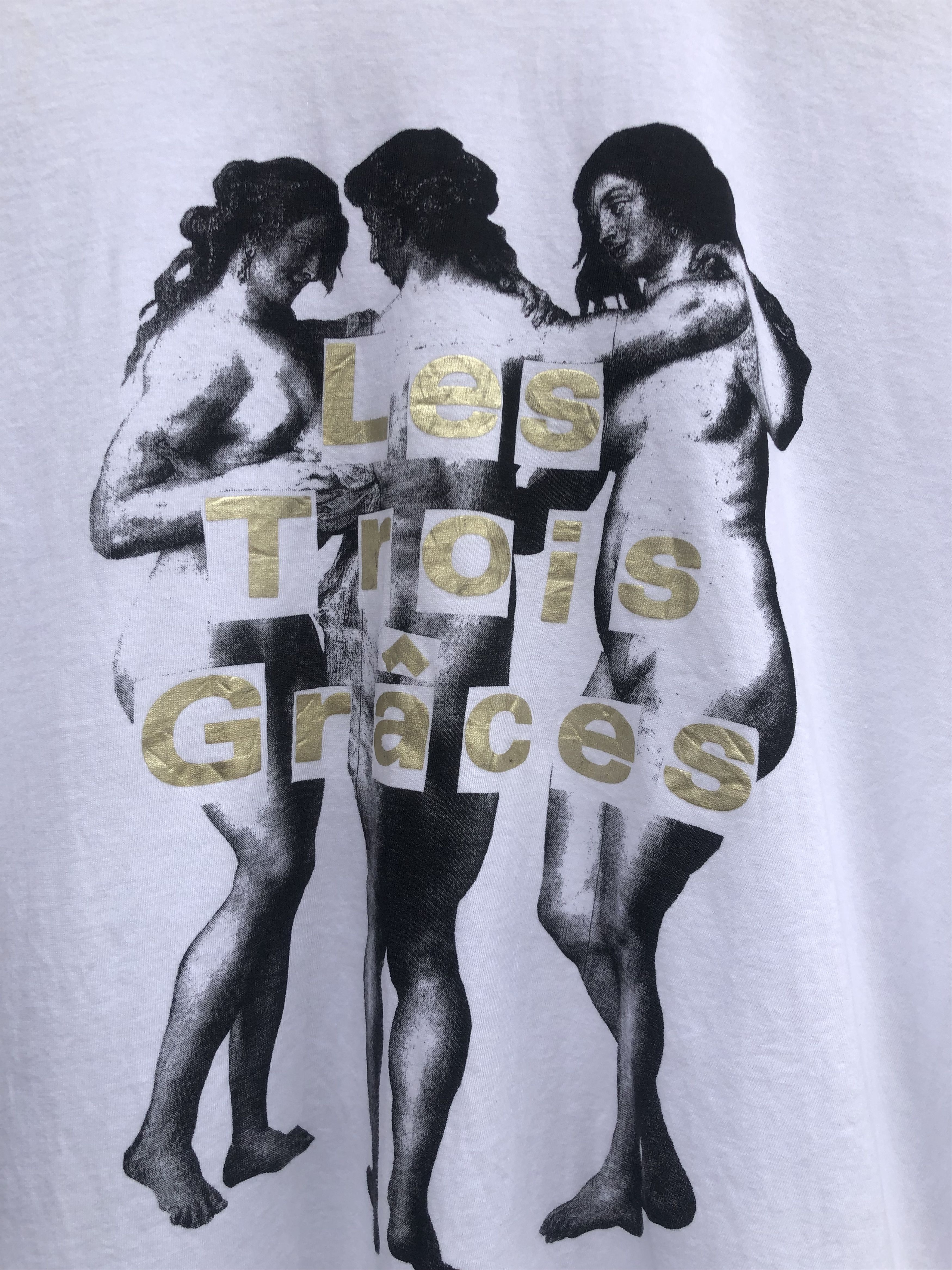 Japanese Brand DRAW by Dedign Studio "Les Trois Graces" Nudes T-shirt Size US M / EU 48-50 / 2 - 6 Thumbnail