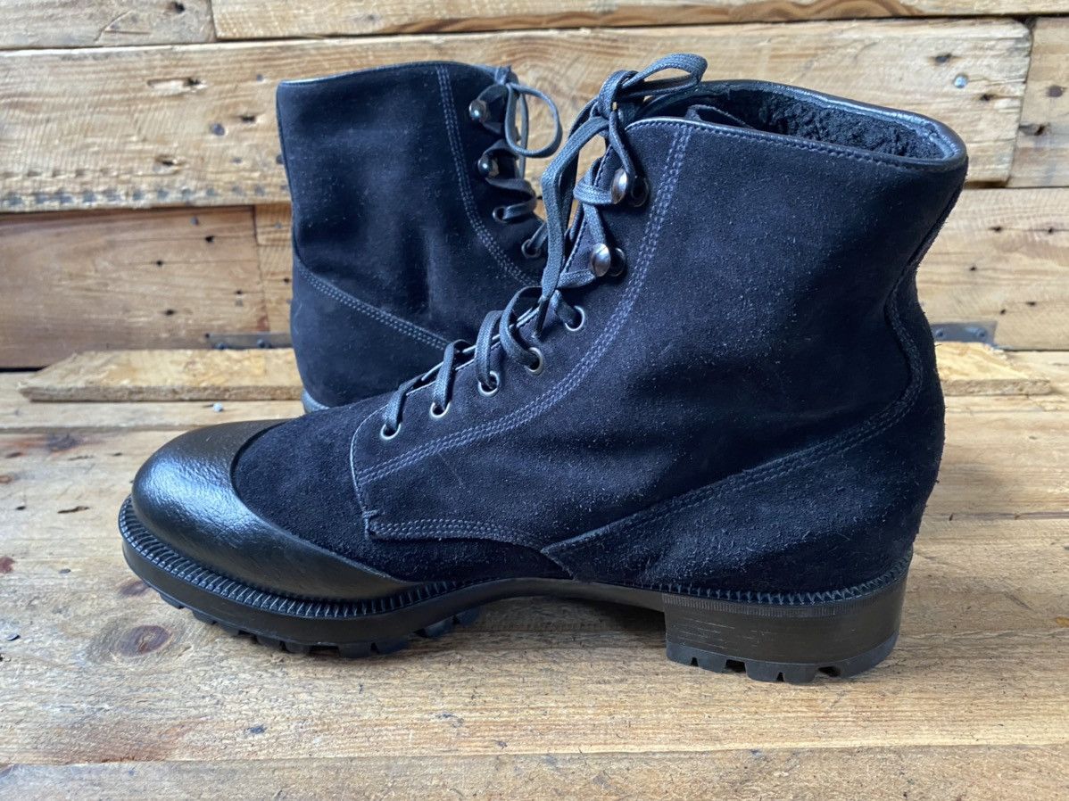 Prada Prada Fw12 rubber toe black chunky leather sneaker szuk 7.5 Size US 8.5 / EU 41-42 - 12 Thumbnail