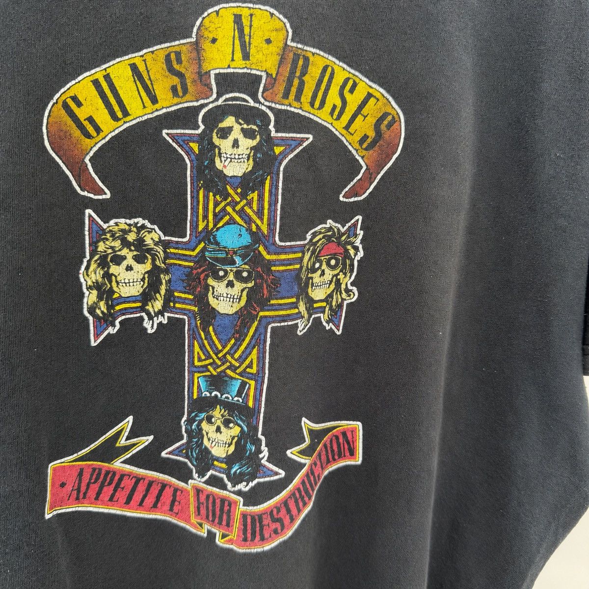 Band Tees Guns N’ Roses Appetite For Destruction Delta Heavyweight Size US S / EU 44-46 / 1 - 3 Thumbnail