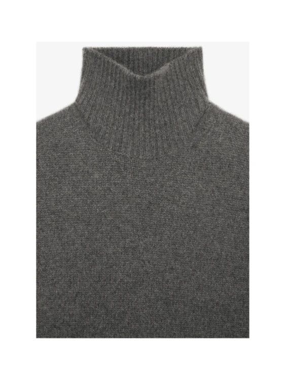 Givenchy o1w1db10325 Long Rolled Neck Sweater in Grey Size XL / US 12-14 / IT 48-50 - 5 Thumbnail